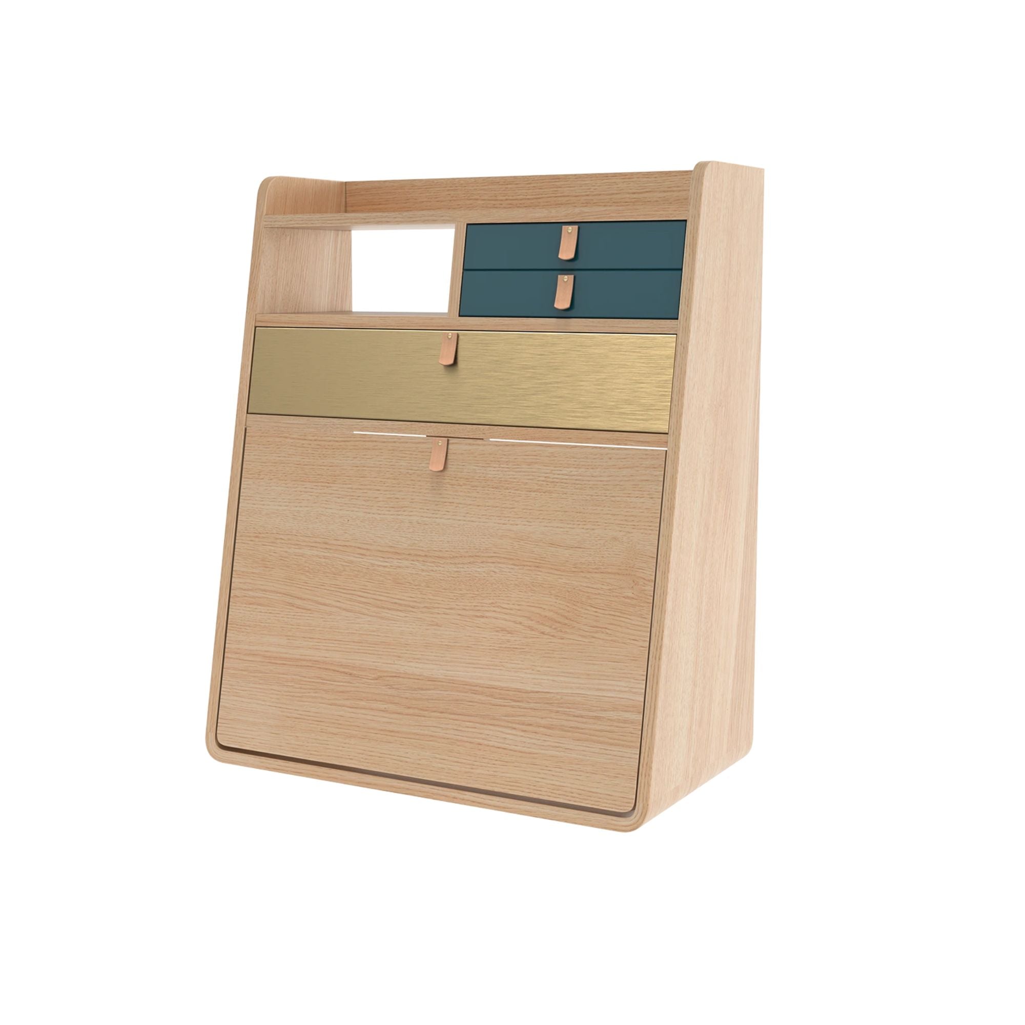 Hartô, Secrétaire Gaston - Bleu Pétrole