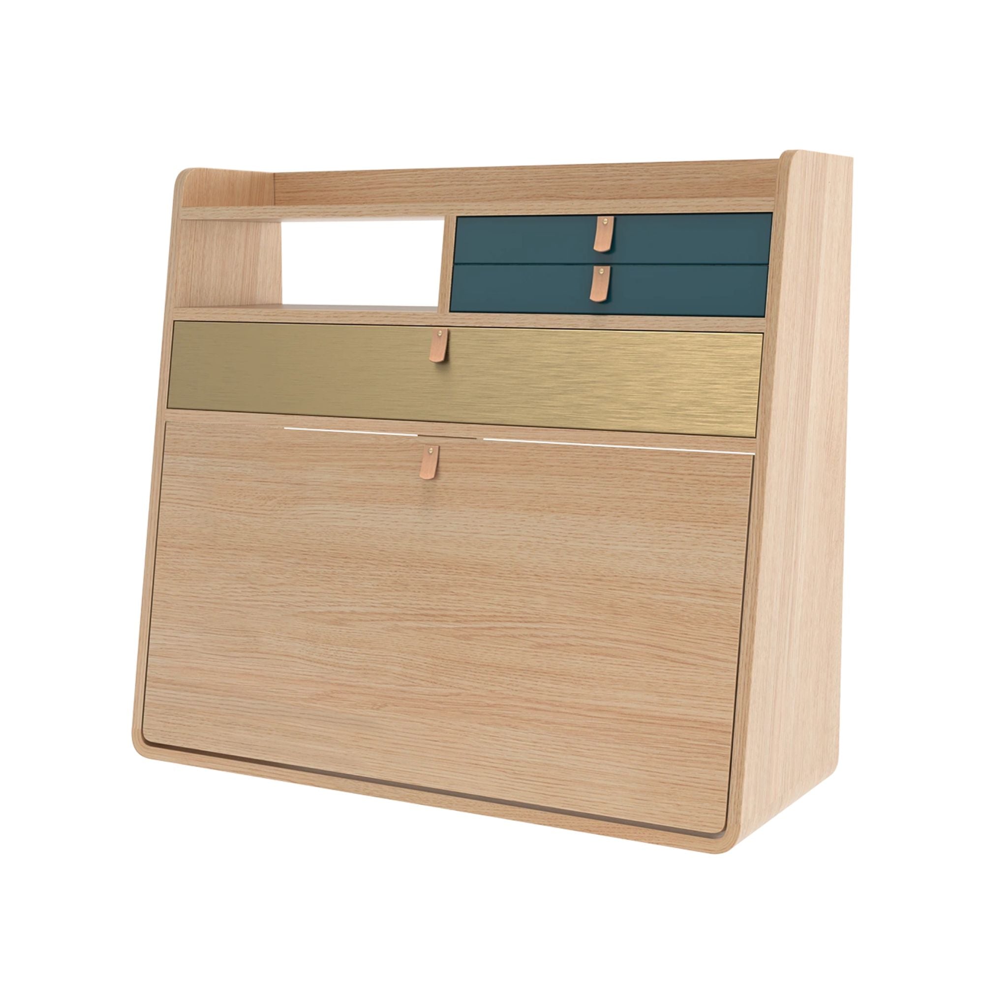 Hartô, Secrétaire Gaston - Bleu Pétrole