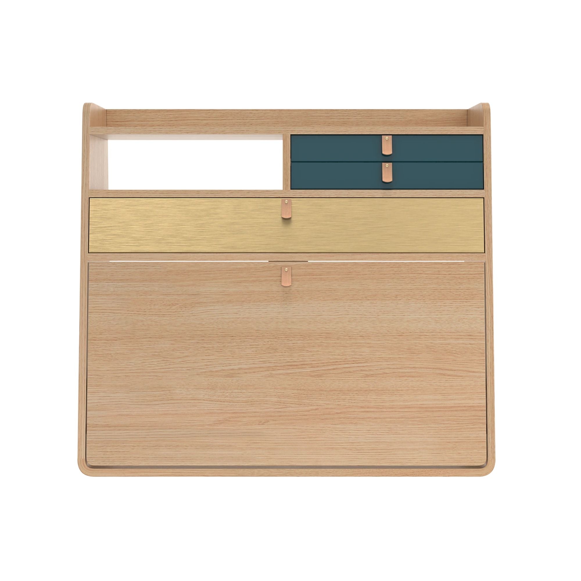 Hartô, Secrétaire Gaston - Bleu Pétrole