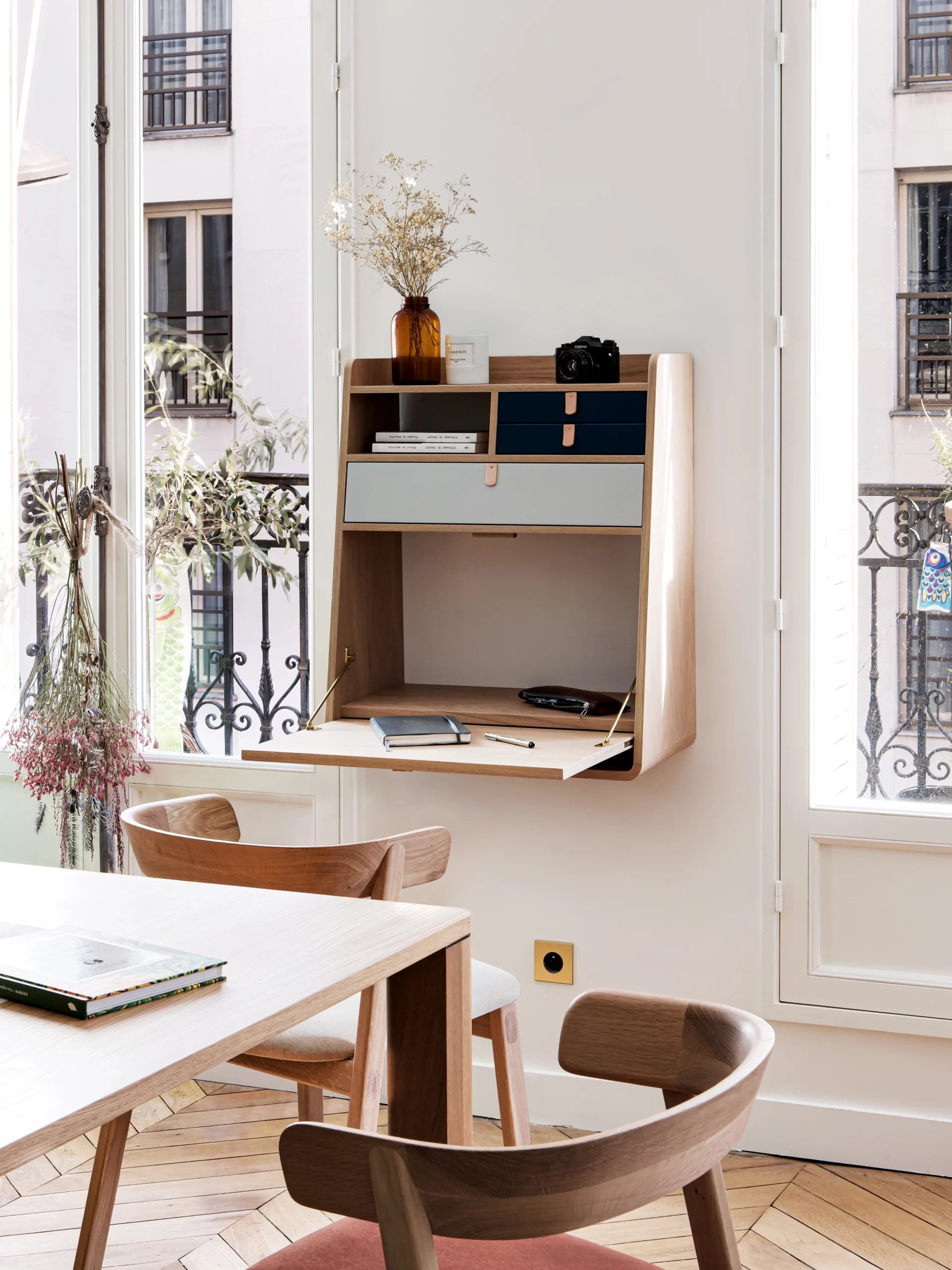 Hartô, Secrétaire Gaston - Gris ardoise