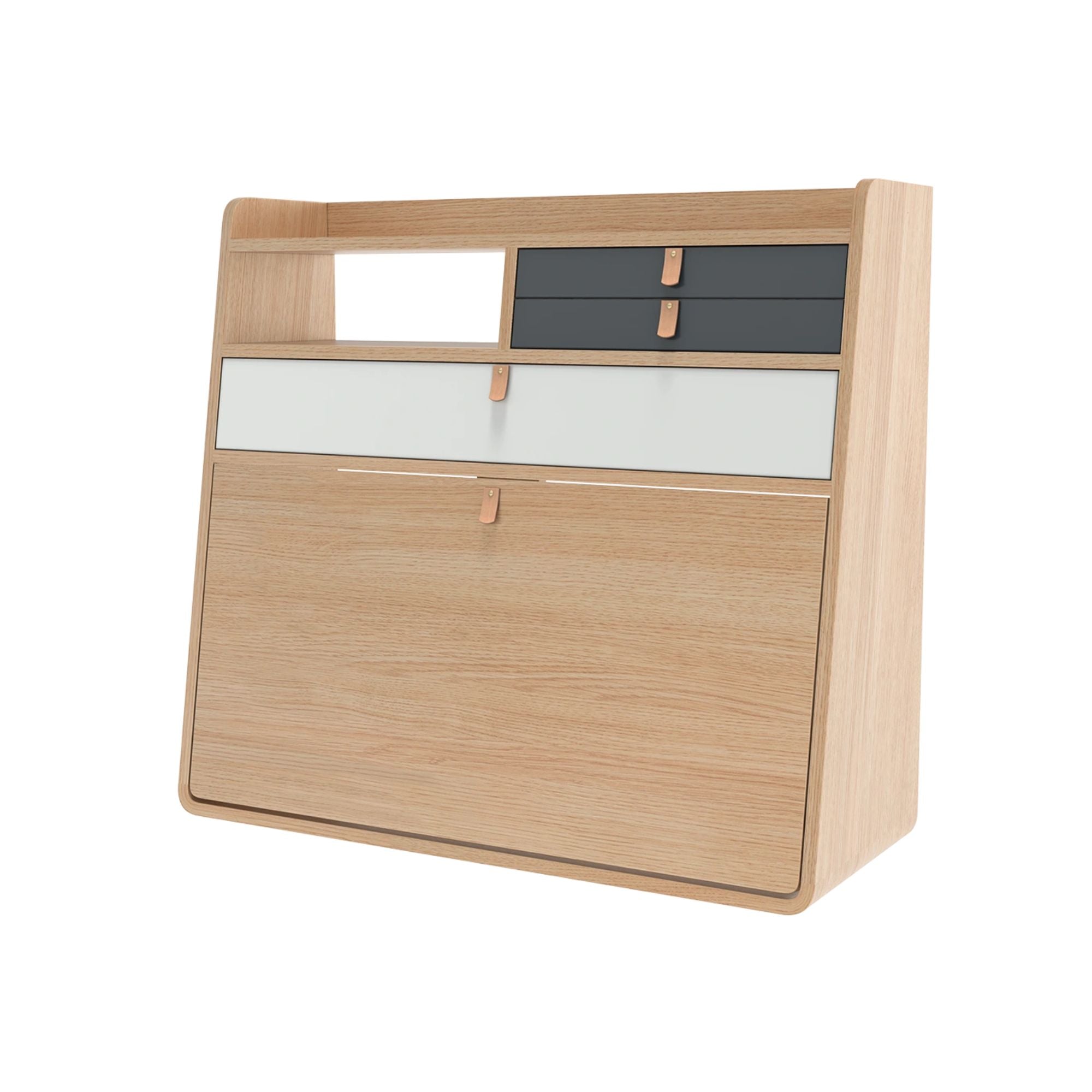 Hartô, Secrétaire Gaston - Gris ardoise