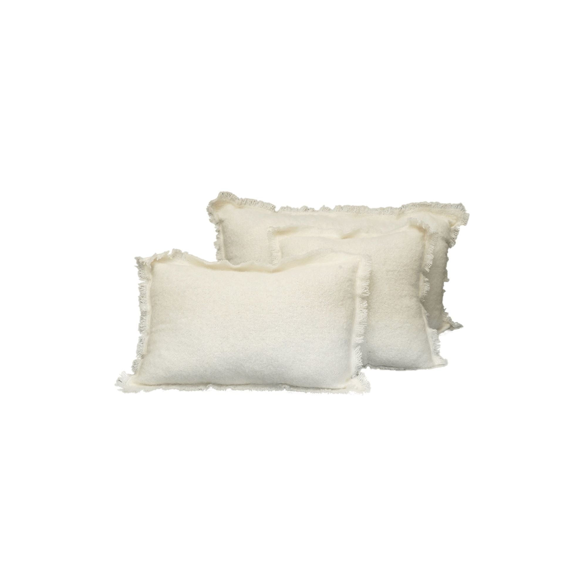 Housse de coussin Haomy - Aspen Ivoire - Carré 45 x 45 cm