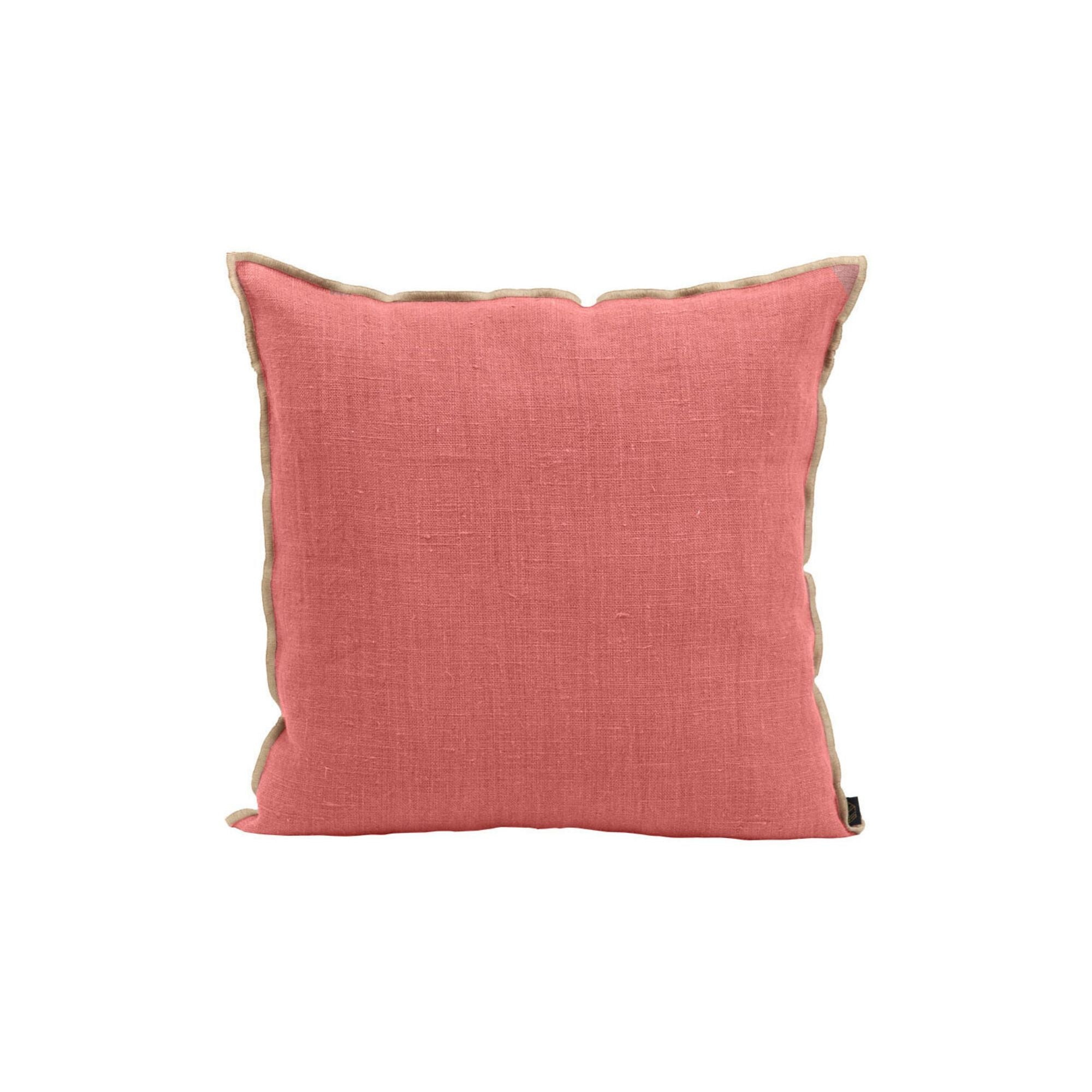 Housse de coussin Haomy - Chennai Bois de rose - Carré 45 x 45 cm