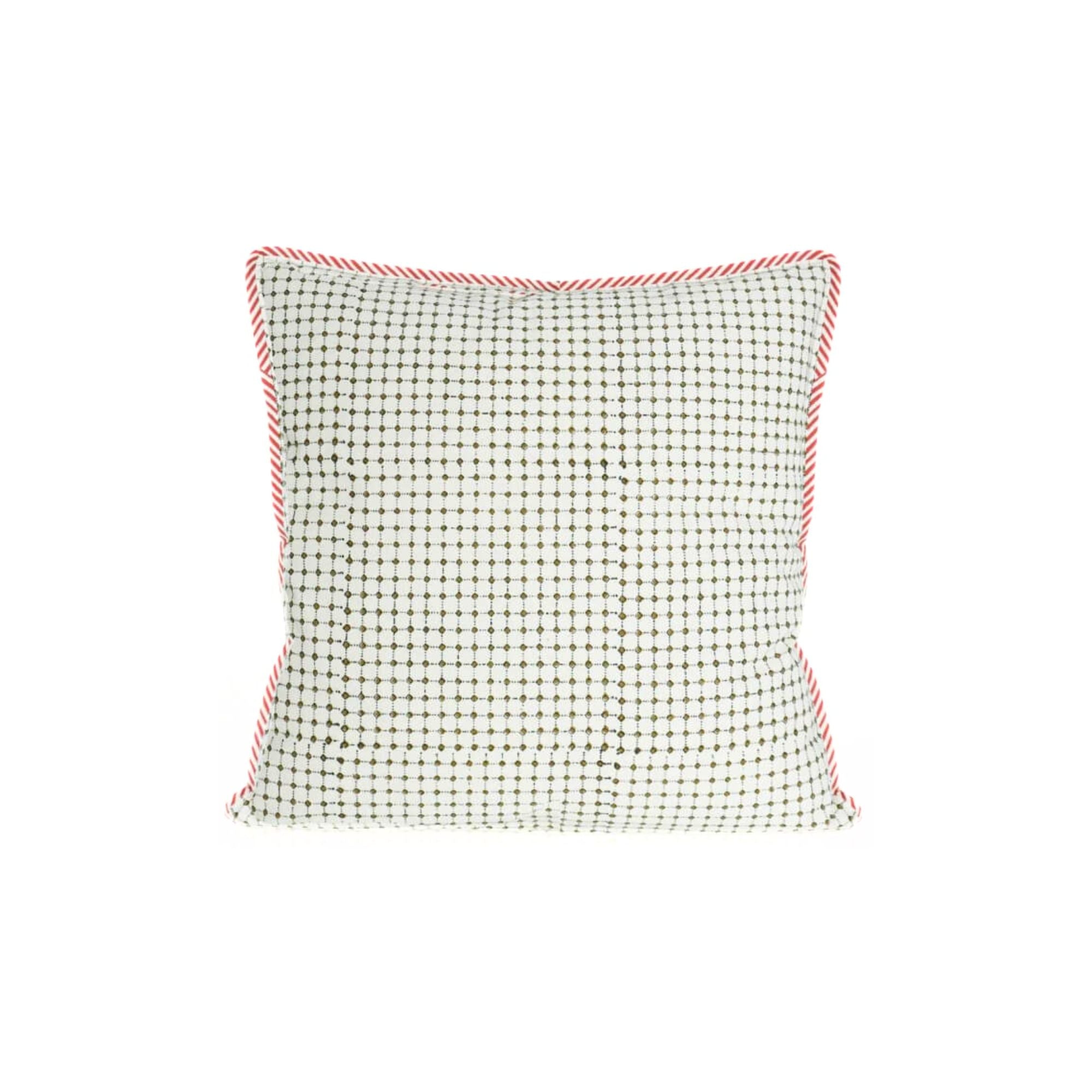 Housse de coussin Jamini Design - Reema Olive - Carré 40x40