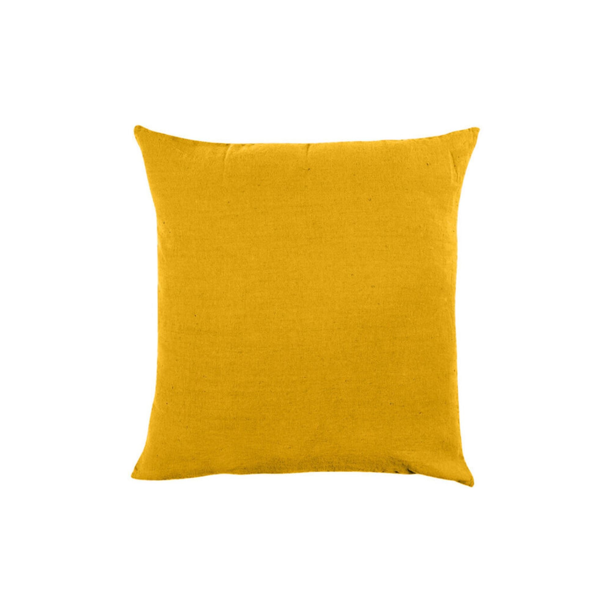 Housse de coussin Haomy - Porticcio Safran - Carré 45x45 cm