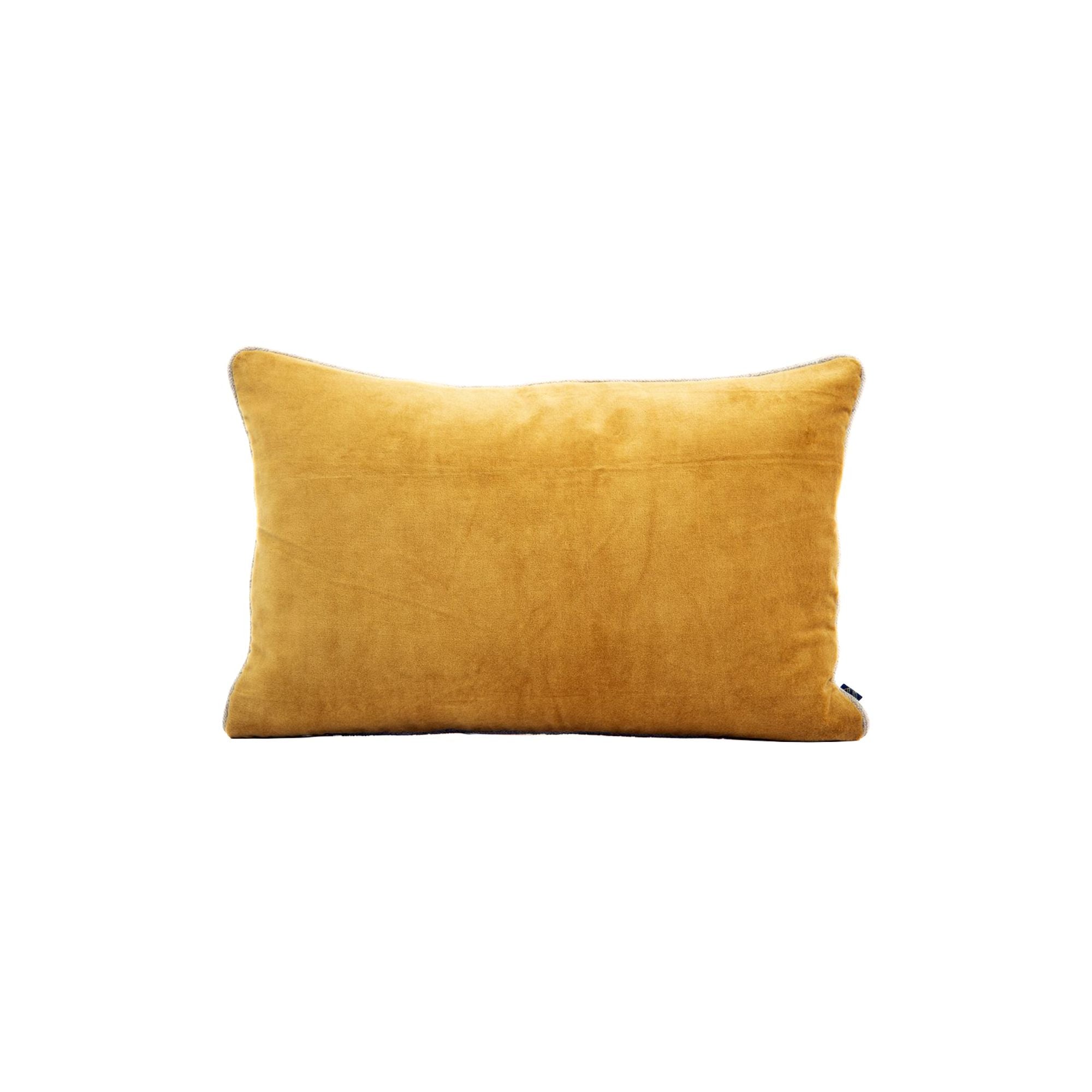 Housse de coussin Haomy - New Delhi Chamois - Rectangle 40 x 60 cm