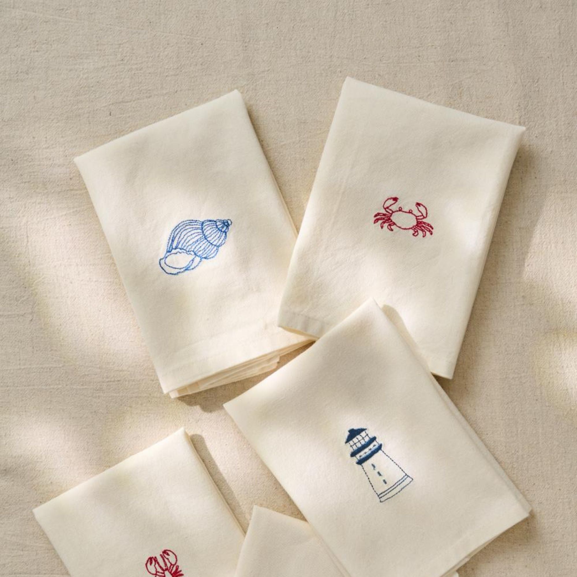 Ib Laursen, Serviette de table - Coquillage