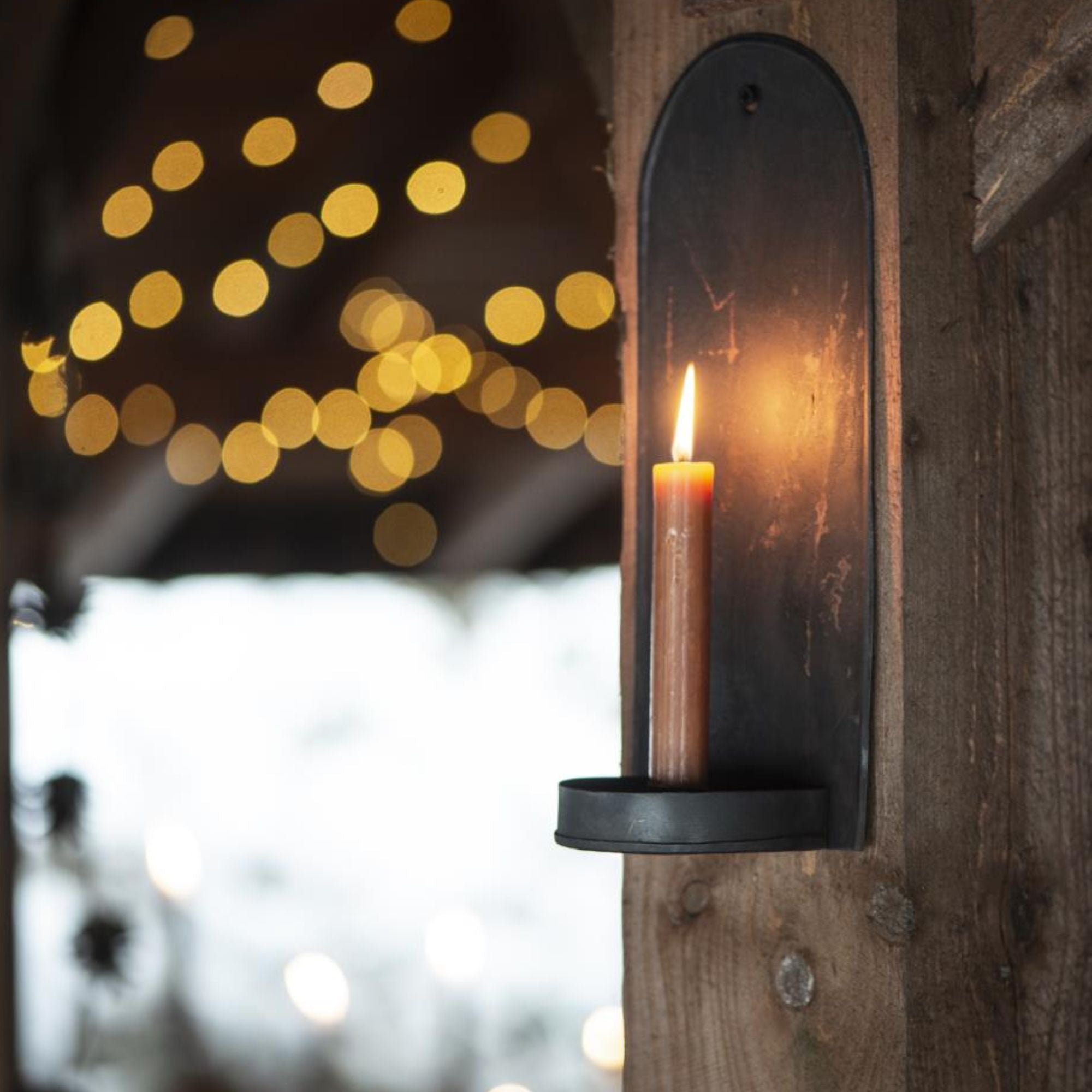 Ib Laursen, Lot de 3 bougies chandelle - Caramel