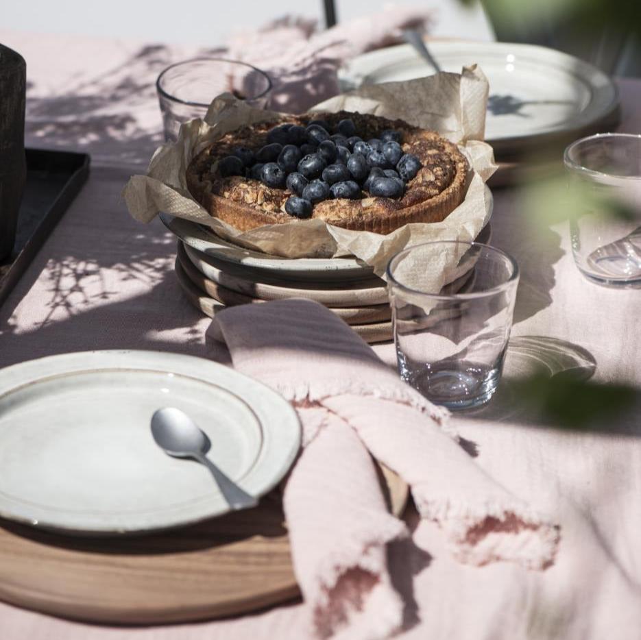 Ib Laursen, Lot de 2 serviettes de table - Rose