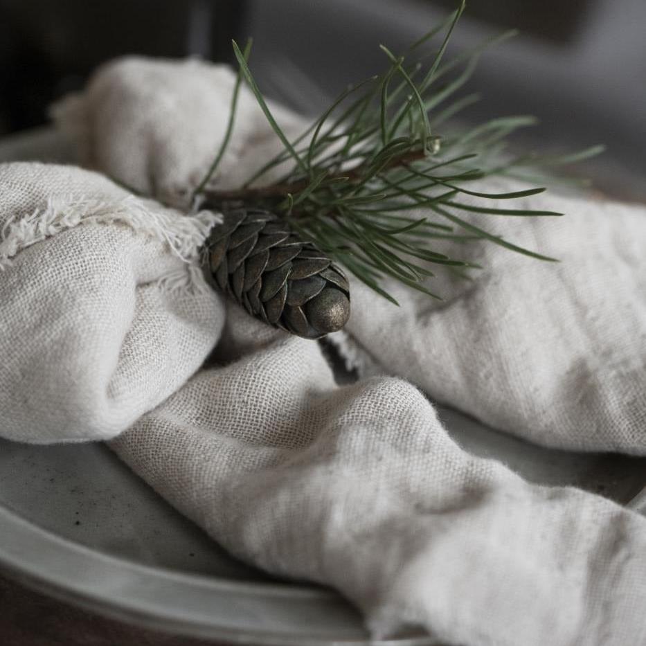 Ib Laursen, Lot de 2 serviettes de table - Sable