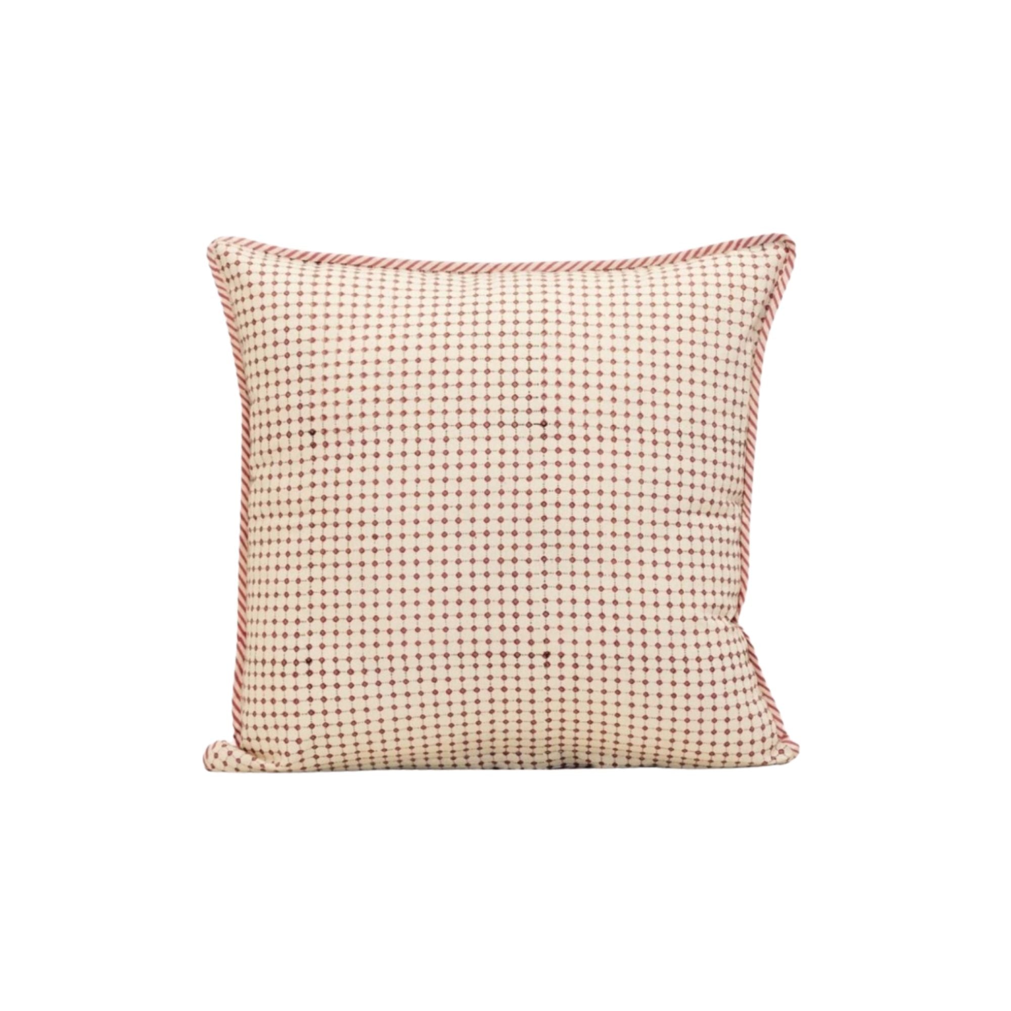 Jamini Design, Housse de coussin - Loni Jaune - Carré 40x40