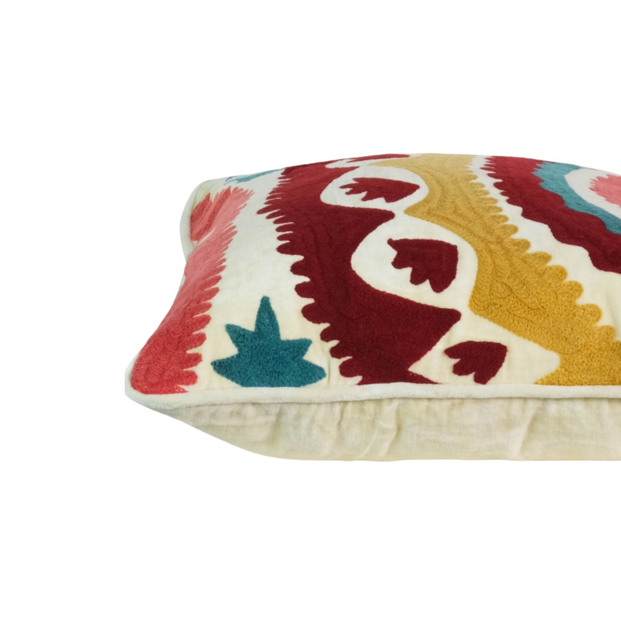 Jamini Design, Housse de coussin - Nala Ecru - Carré 40x40