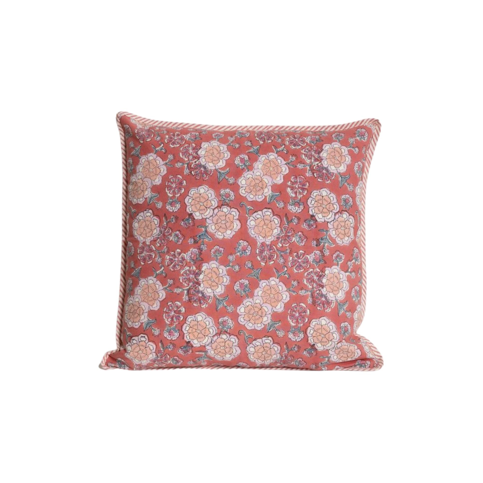 Jamini Design, Housse de coussin 40x40- Dalia Coral