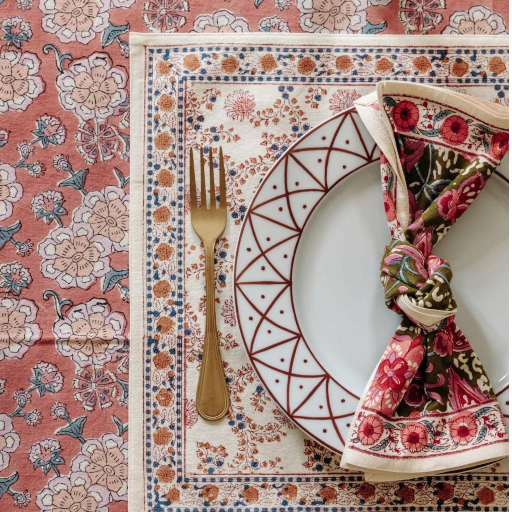 Jamini Design, Set de table - Anima Coral