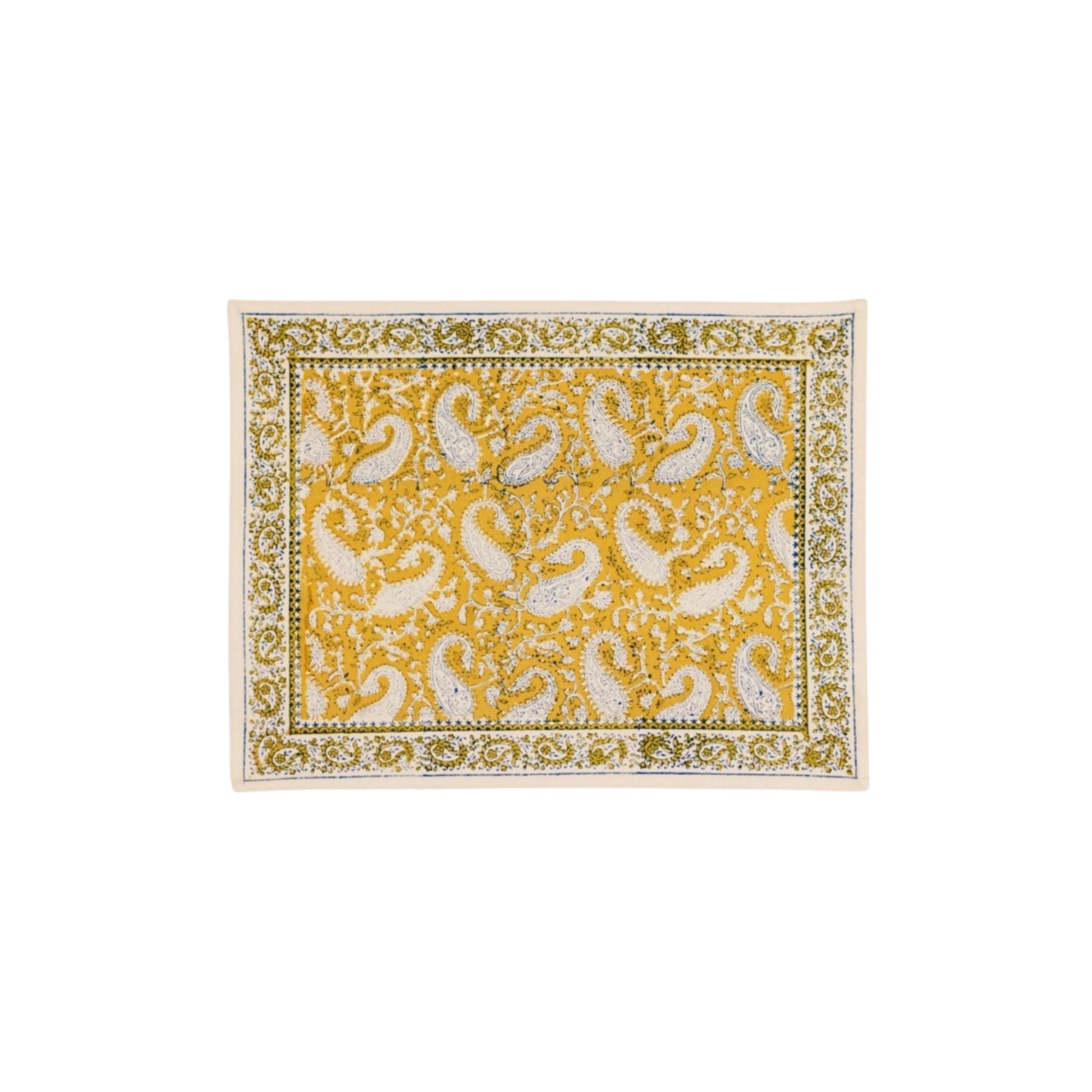 Jamini Design, Set de table - Paisley Jaune