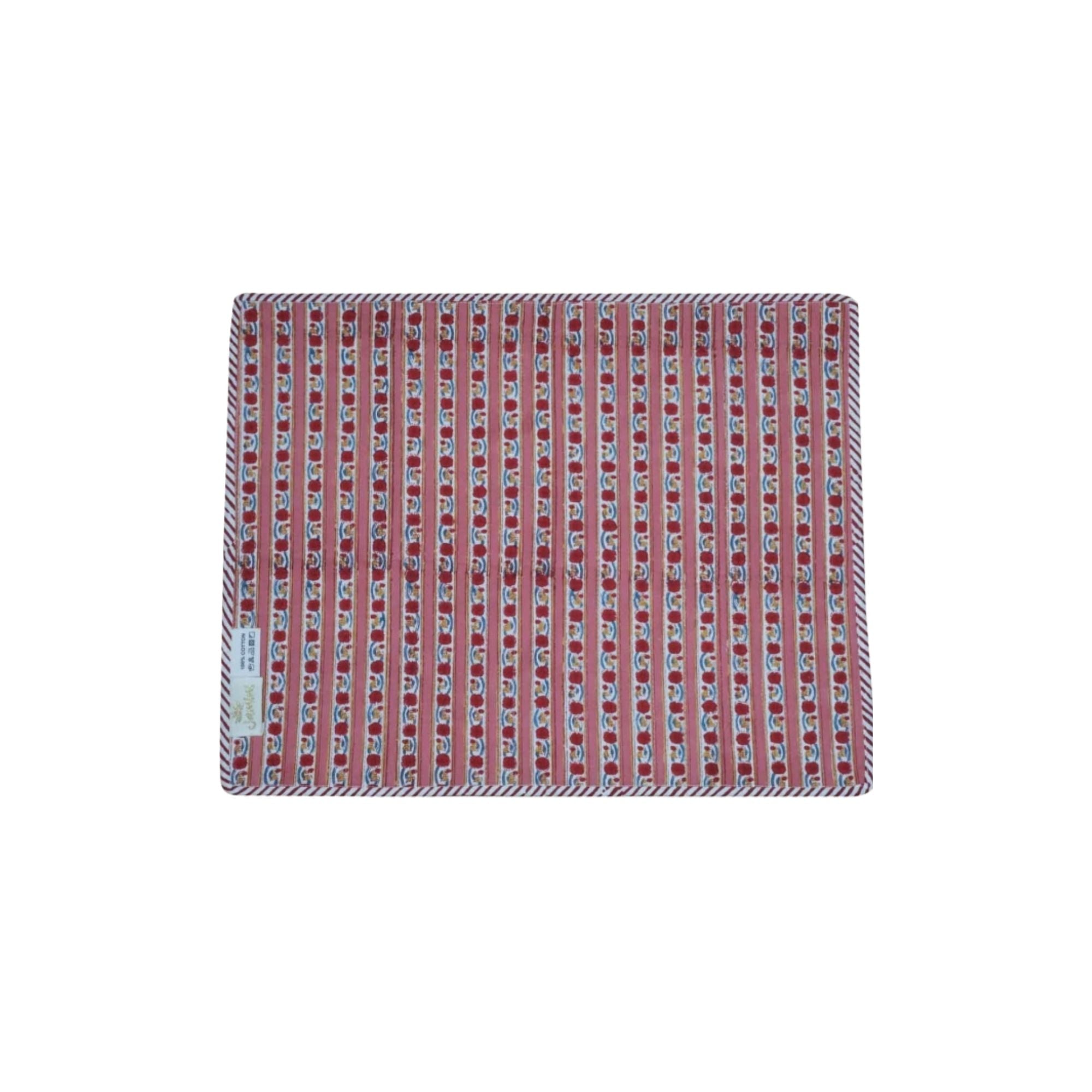 Jamini Design, Set de table matelassé - Dubi Rose