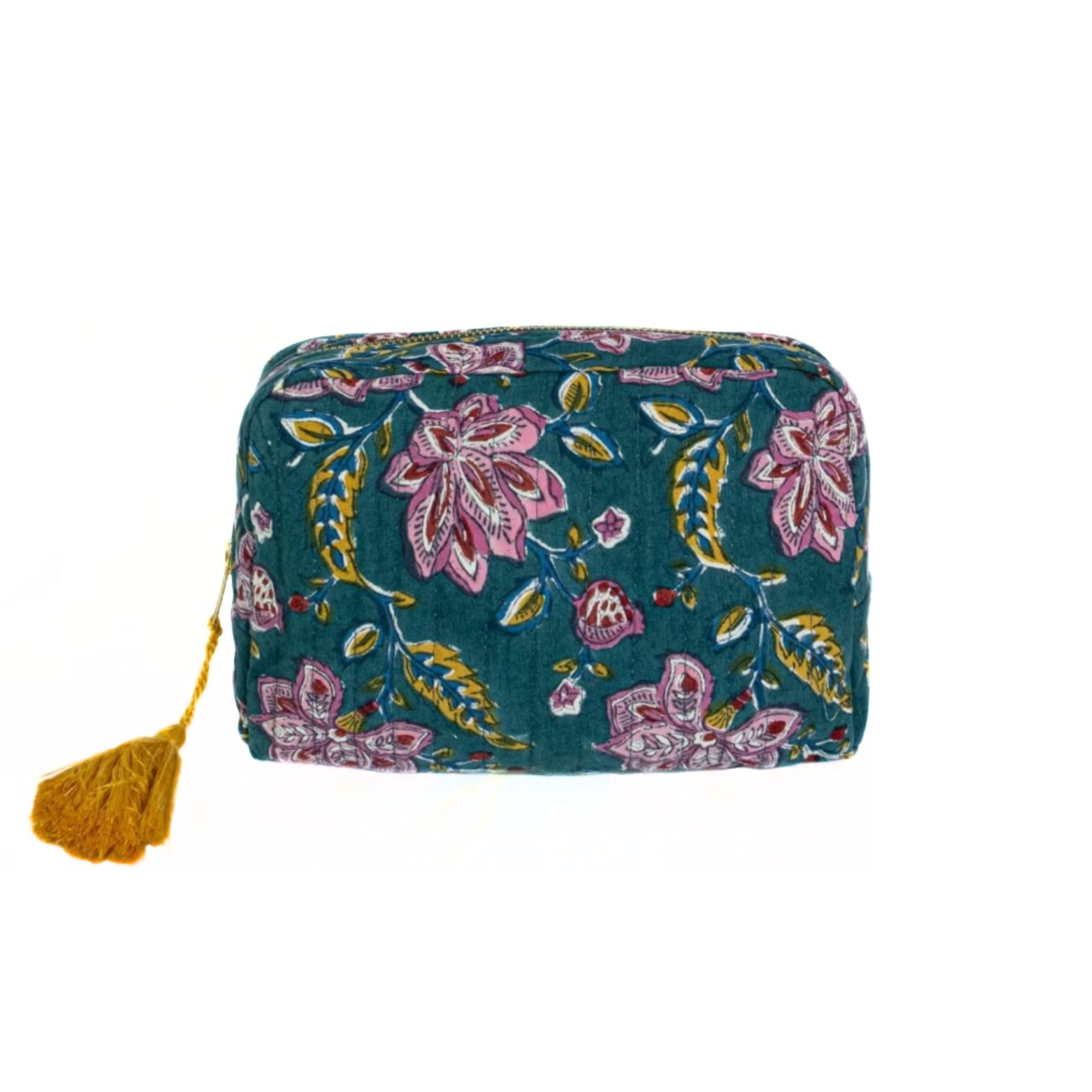 Jamini Design, Trousse de maquillage - Rang Bleu Canard