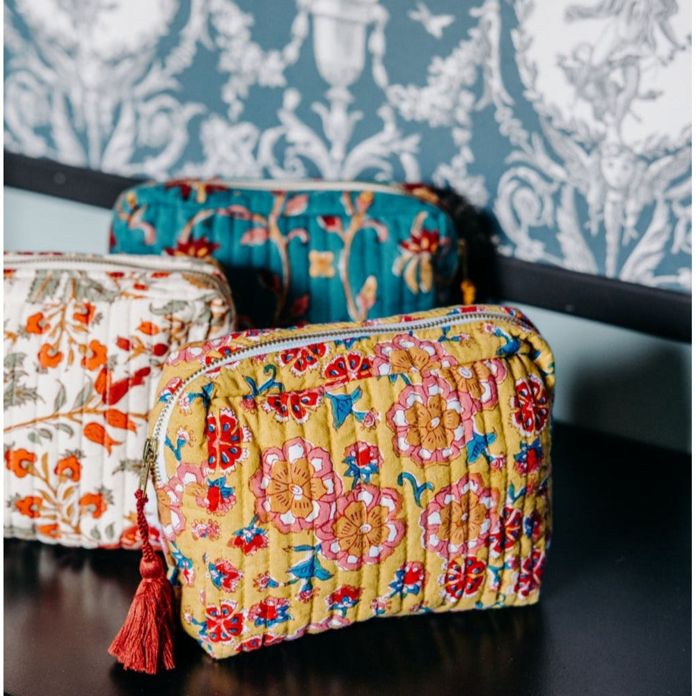 Jamini Design , Trousse moyenne - Dalia Moutarde