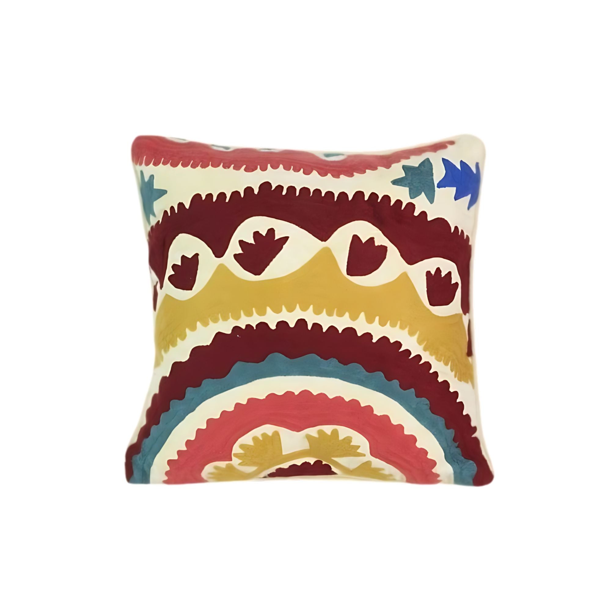 Jamini Design, Housse de coussin - Nala Ecru - Carré 40x40