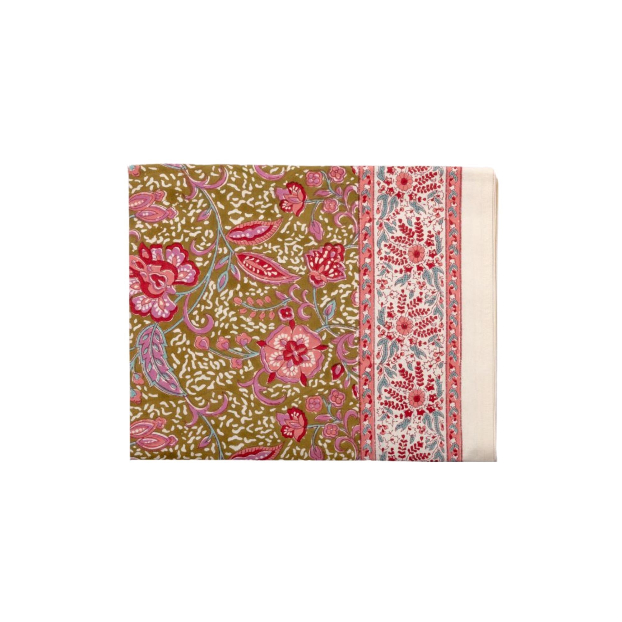 Jamini Design, Nappe rectangle 140x235 - Lita Kaki