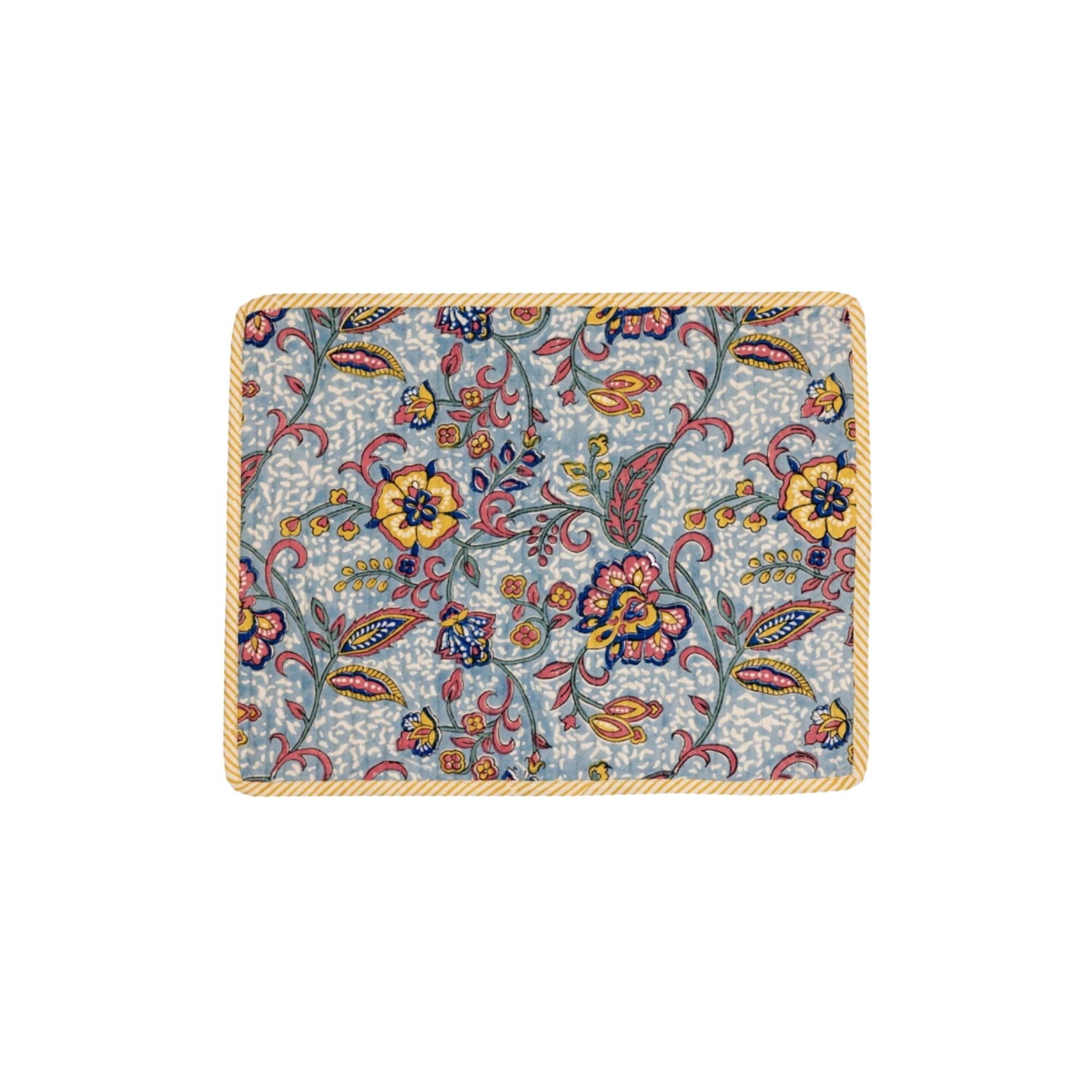 Jamini Design, Set de table matelassé - Lita Bleu Pâle