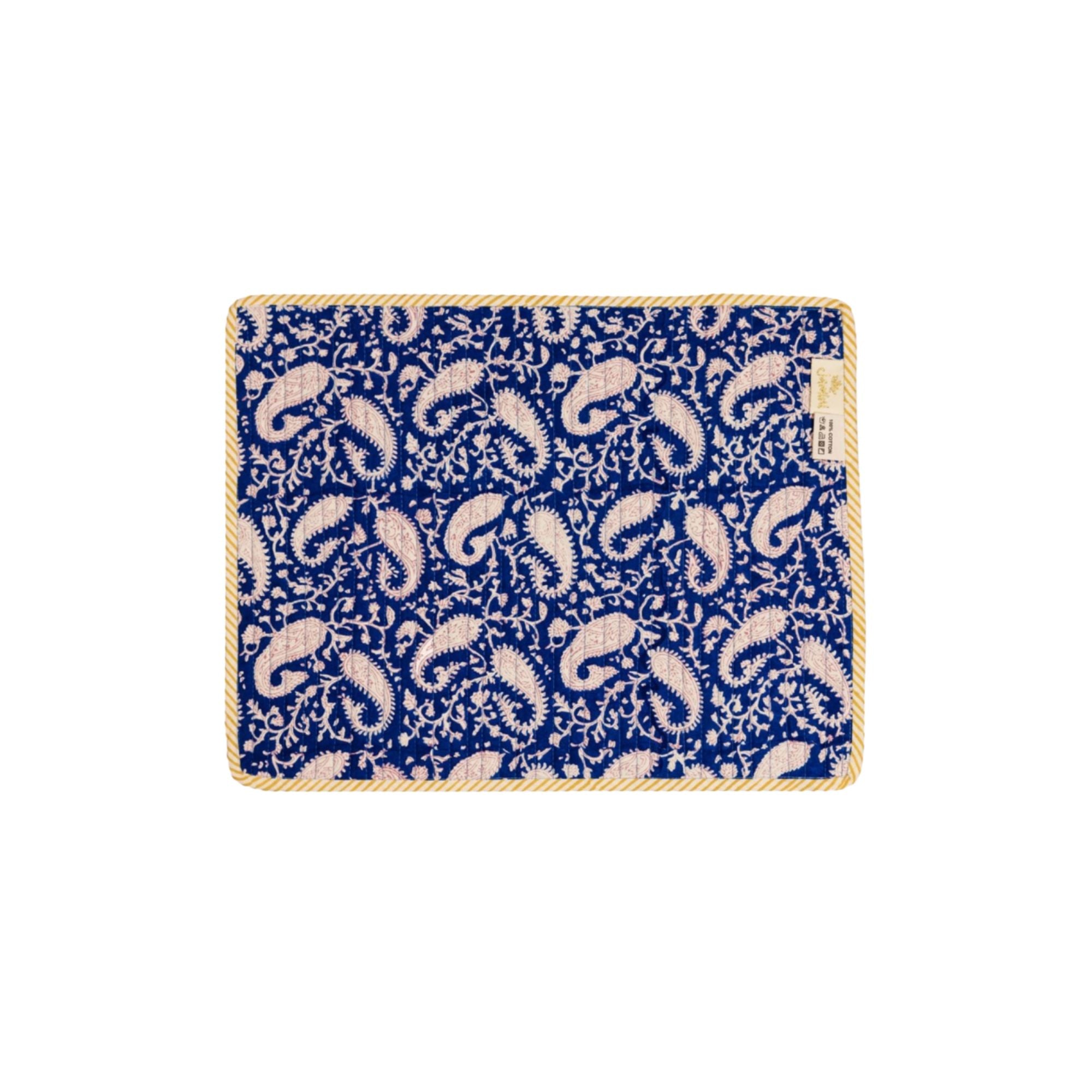 Jamini Design, Set de table matelassé - Lita Bleu Pâle