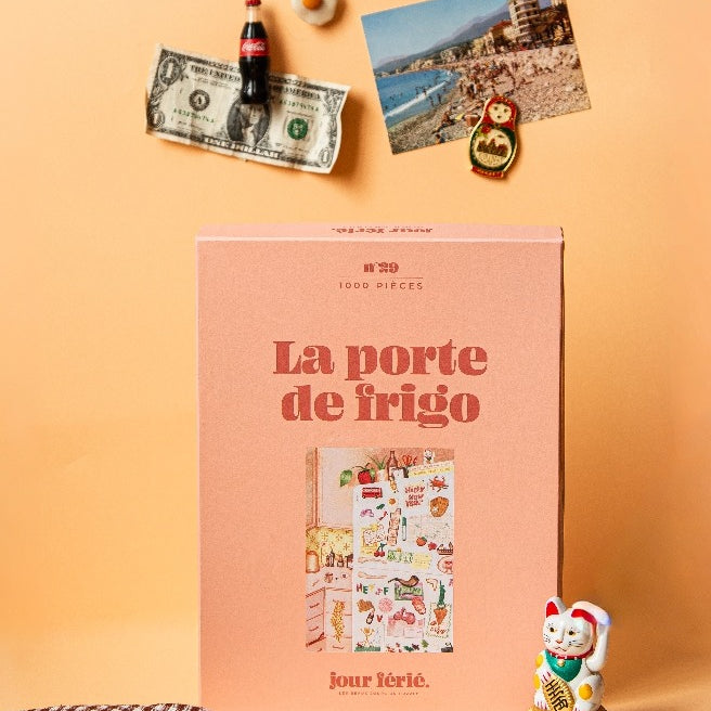 Jour Férié, Puzzle 1000 pièces - La porte de frigo