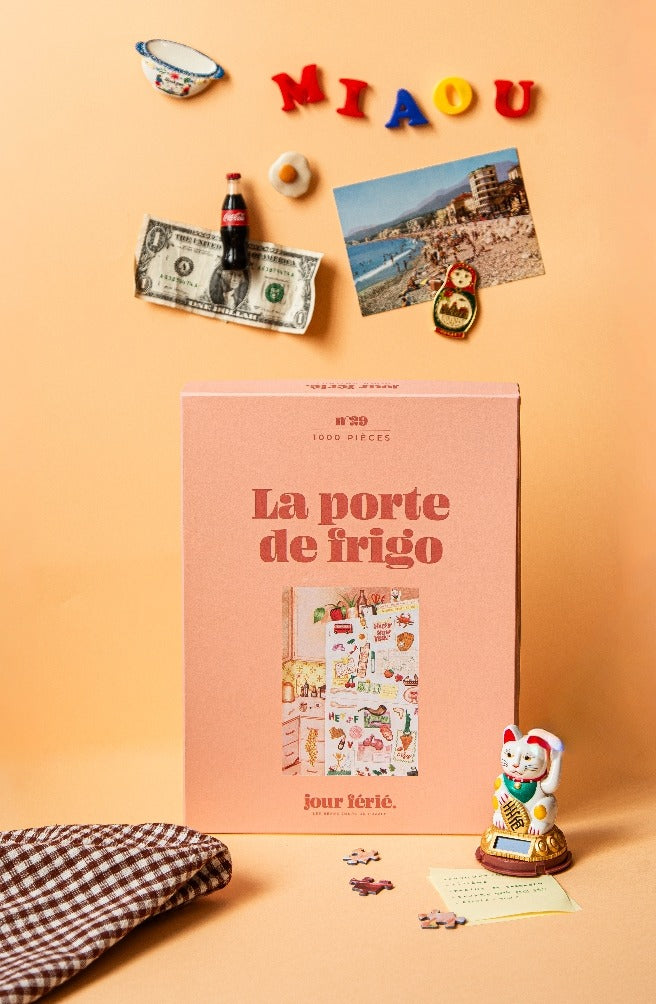 Jour Férié, Puzzle 1000 pièces - La porte de frigo