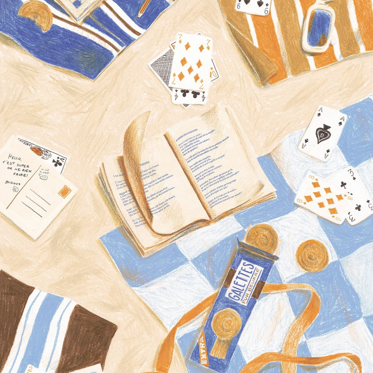 Jour Férié, Puzzle 500 pièces - Du sable entre les pages