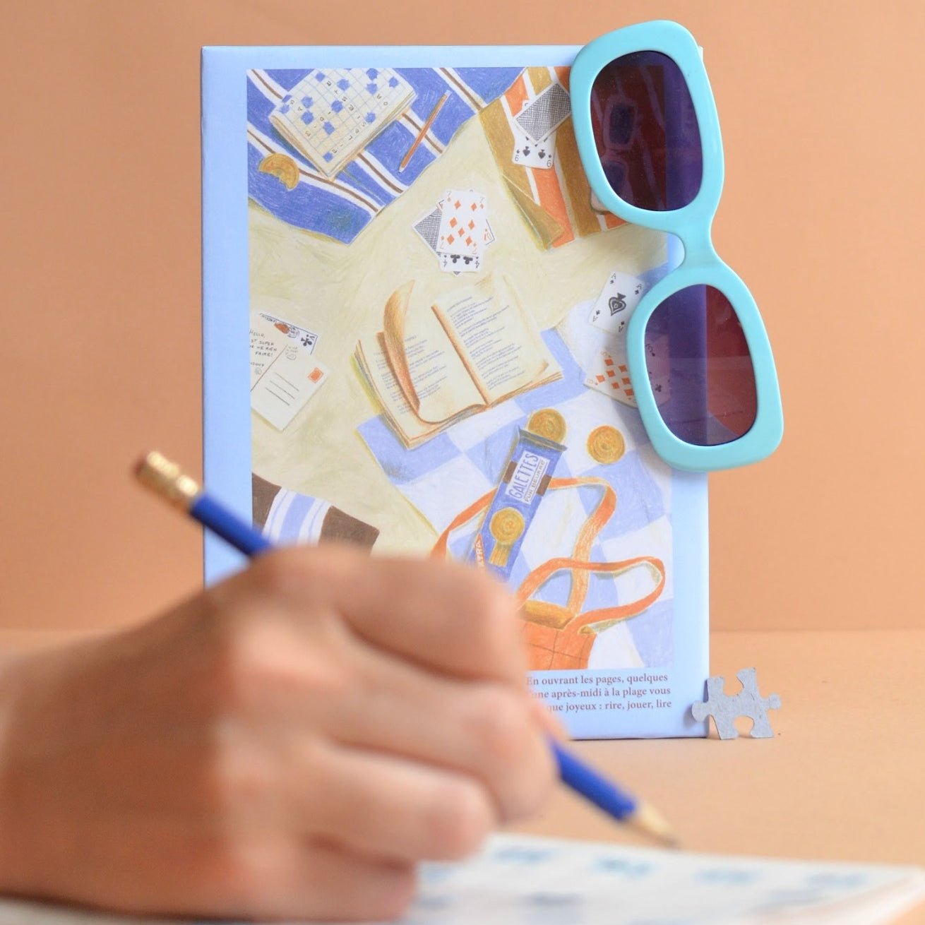 Jour Férié, Puzzle 500 pièces - Du sable entre les pages