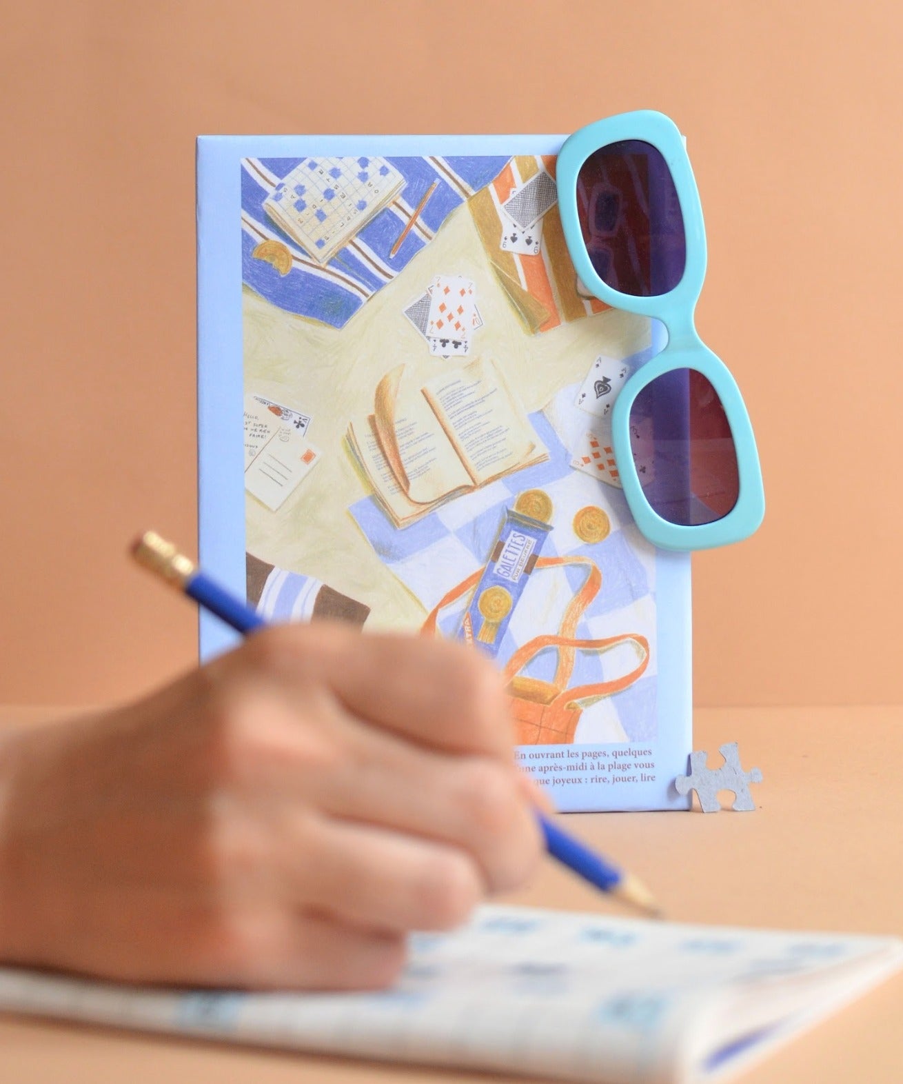 Jour Férié, Puzzle 500 pièces - Du sable entre les pages