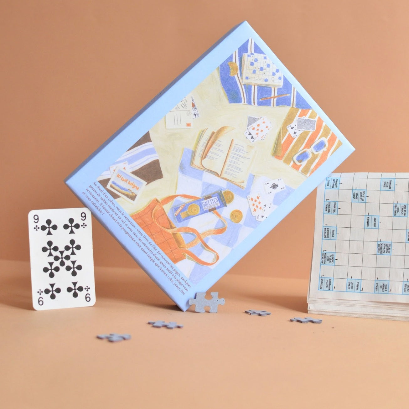 Jour Férié, Puzzle 500 pièces - Du sable entre les pages