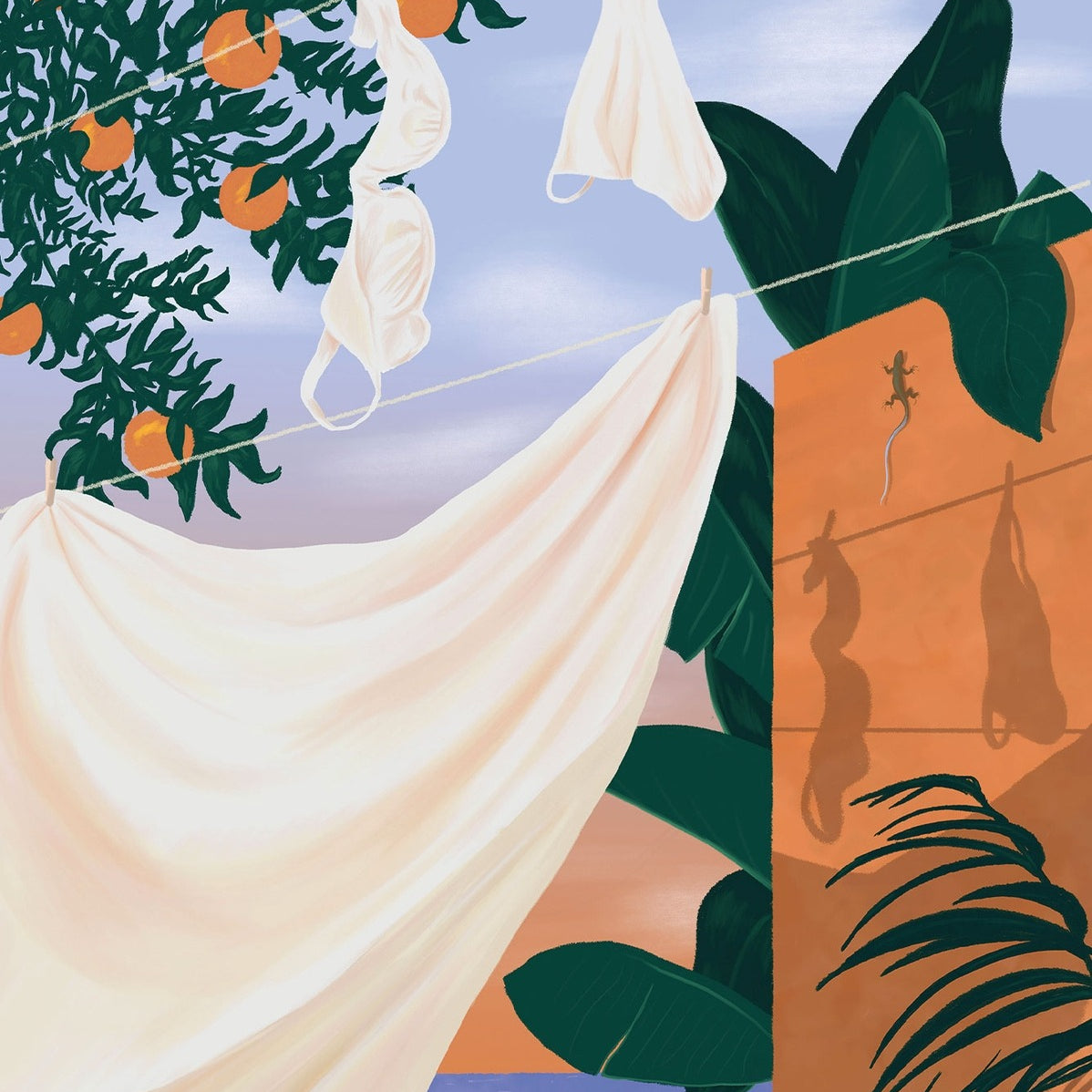 Jour Férié, Puzzle 500 pièces - La petite danse du linge