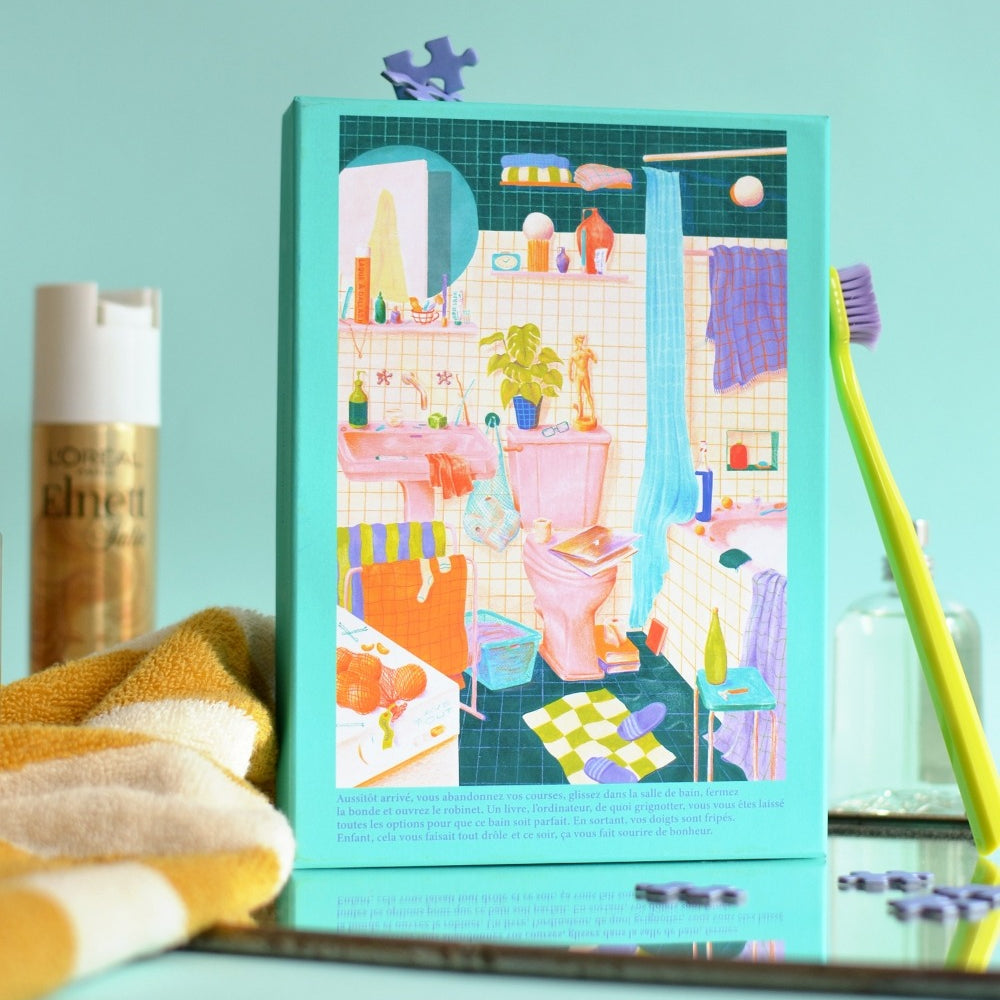 Jour Férié, Puzzle Puzzle 500 pièces - La soirée mousse