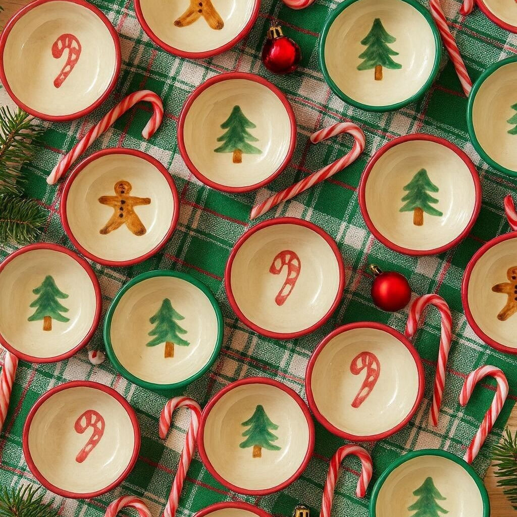 Kult Collection, Mini bol en céramique - Sapin