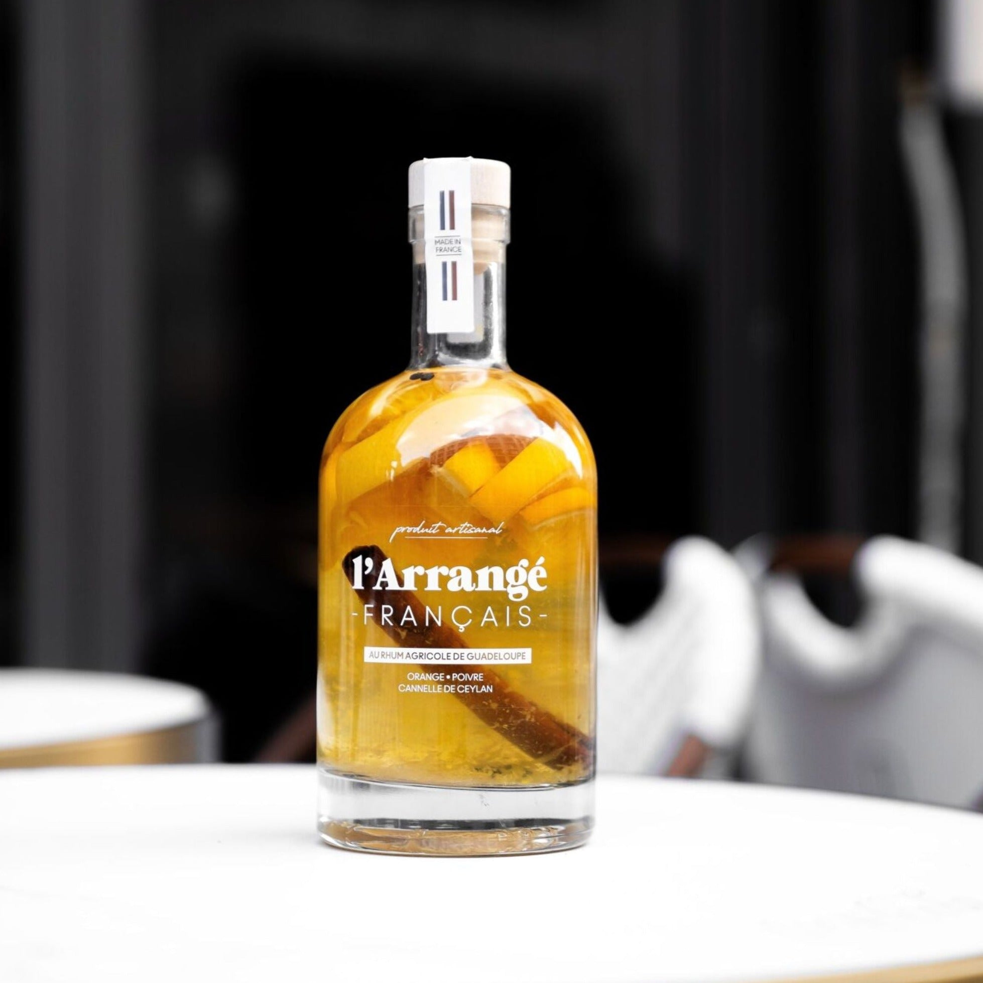 L'Arrangé Français, Rhum - Orange, Cannelle & Poivre de Kompot