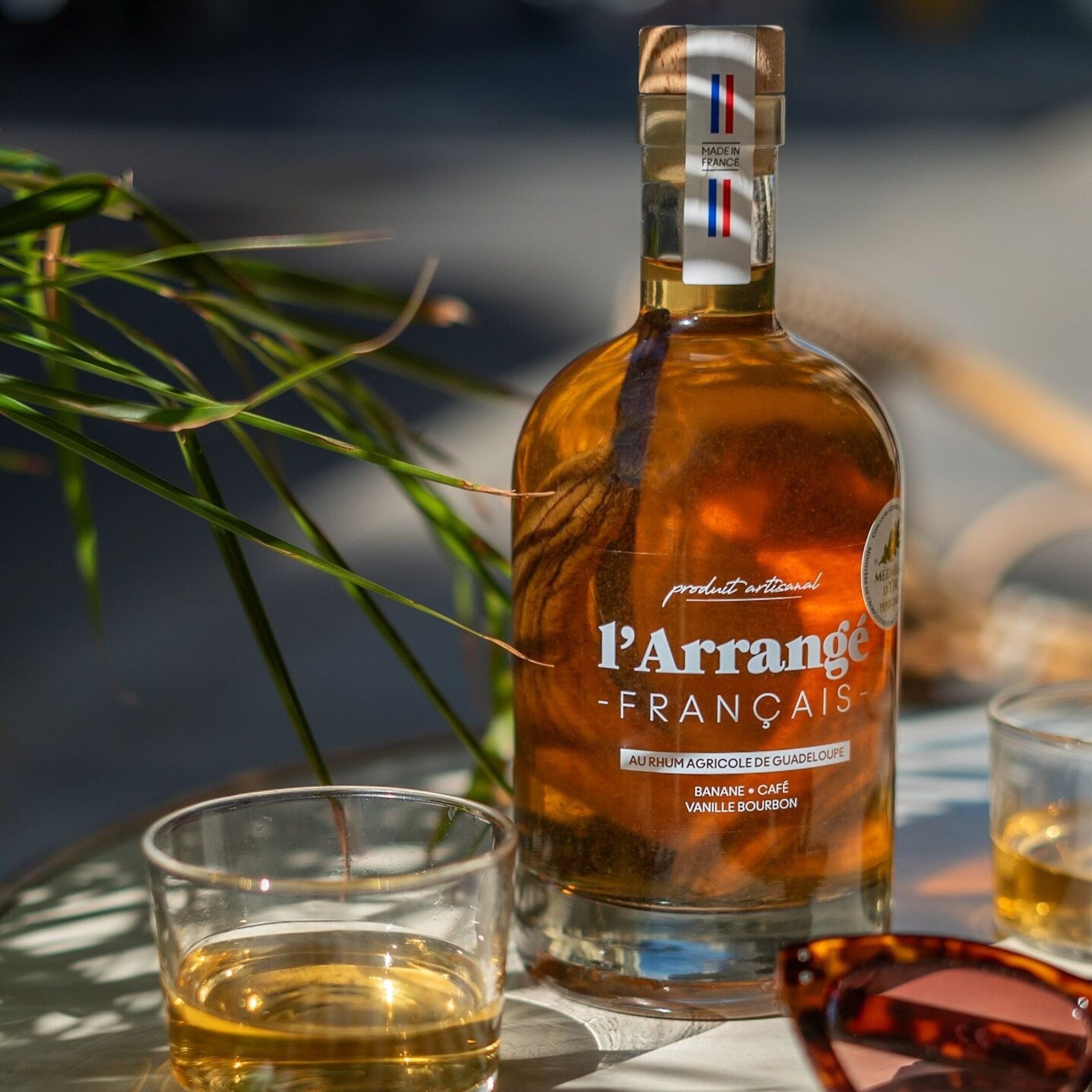 L'Arrange Français, Rhum - Banane, Café & Vanille Bourbon