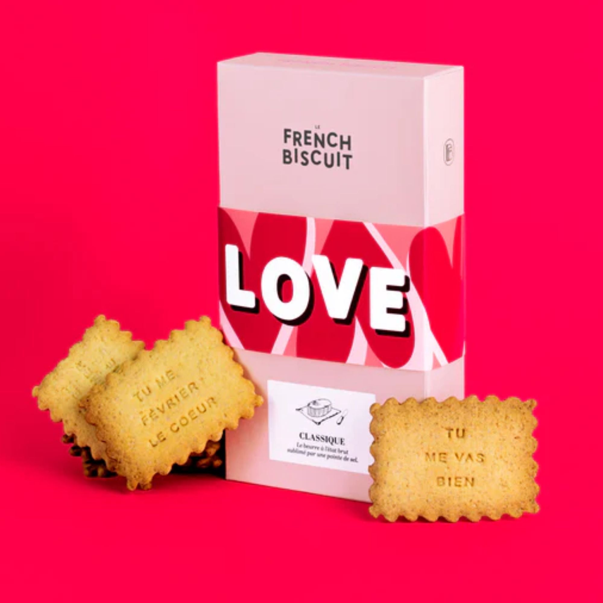Le French Biscuit, Biscuit classique - Saint Valentin