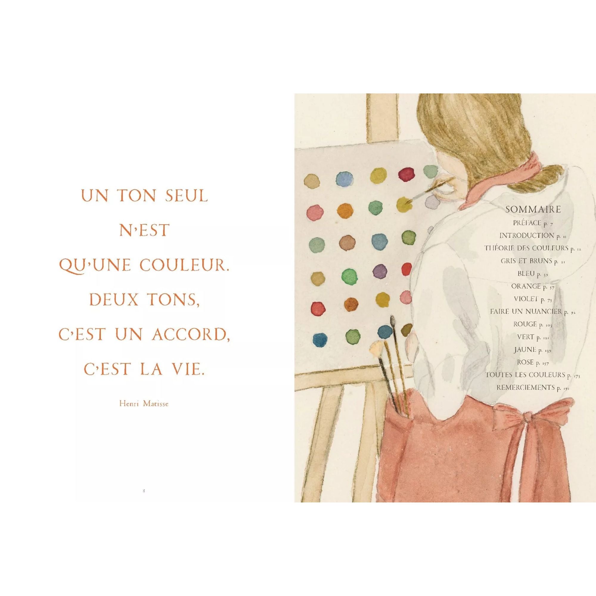 Livre à peindre - Théa Meneur