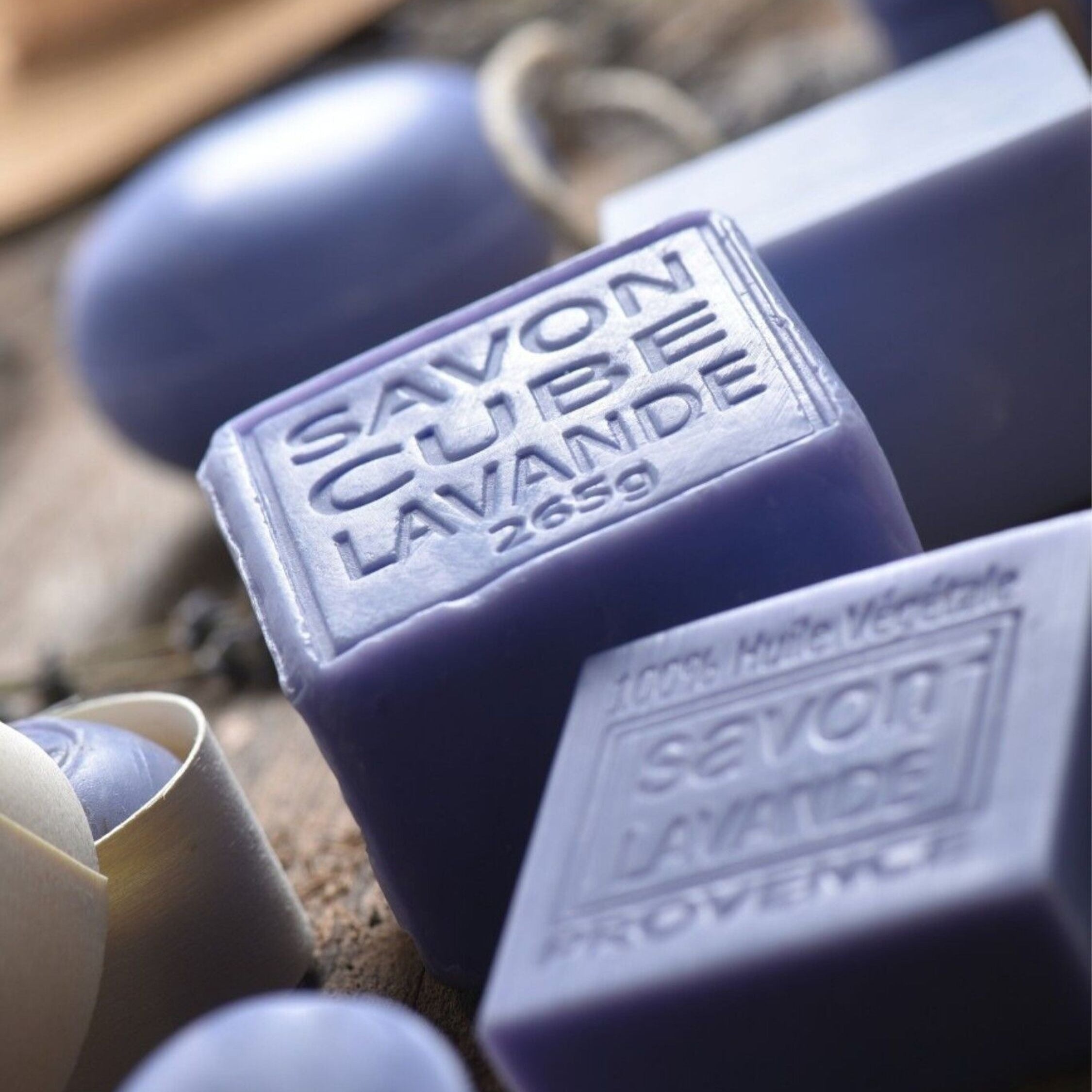 Maître Savonitto, Savon cube - Lavande