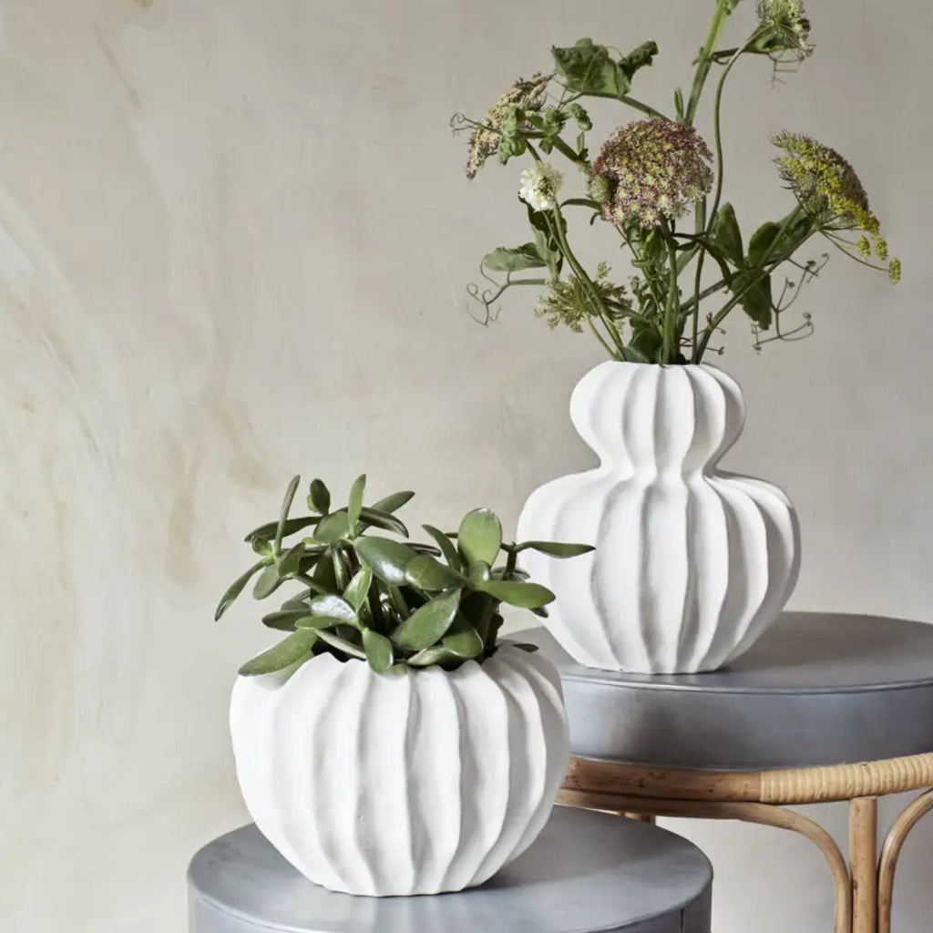 Madam Stoltz - Grand Vase en porcelaine