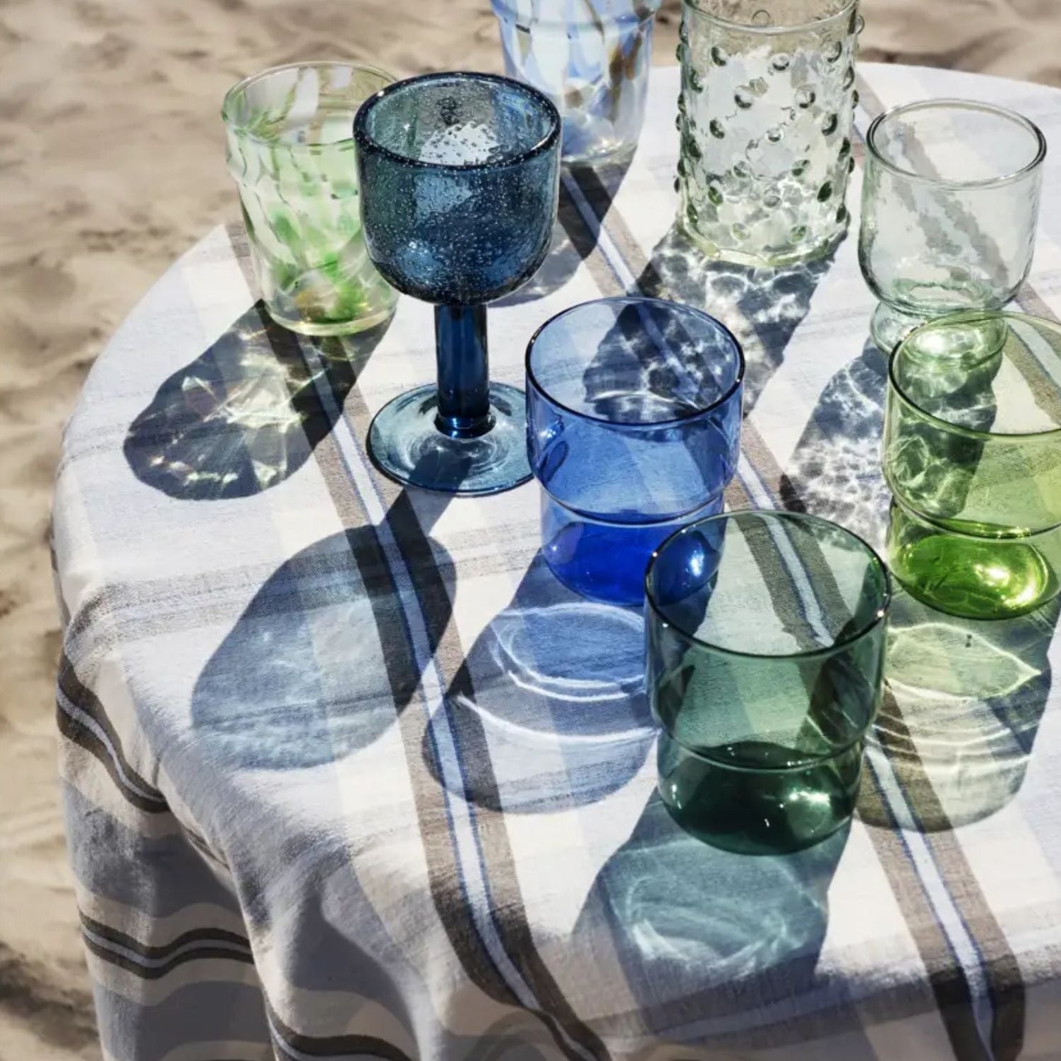 Madam Stoltz, Verre - Aqua