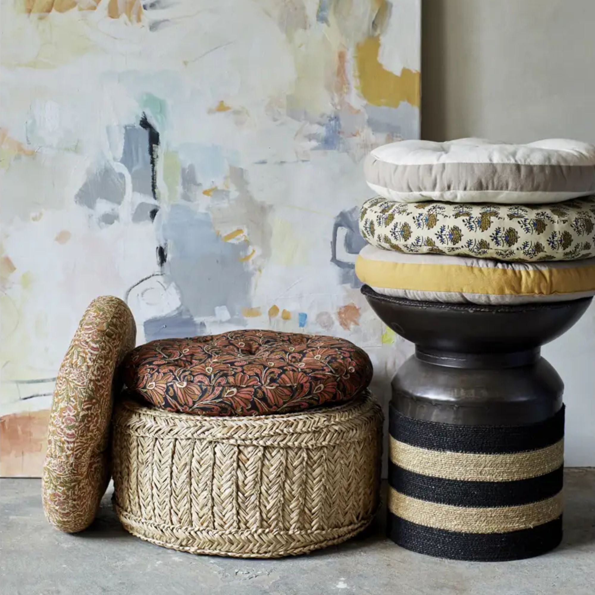 Madam Stoltz, Coussin d'assise - Honey