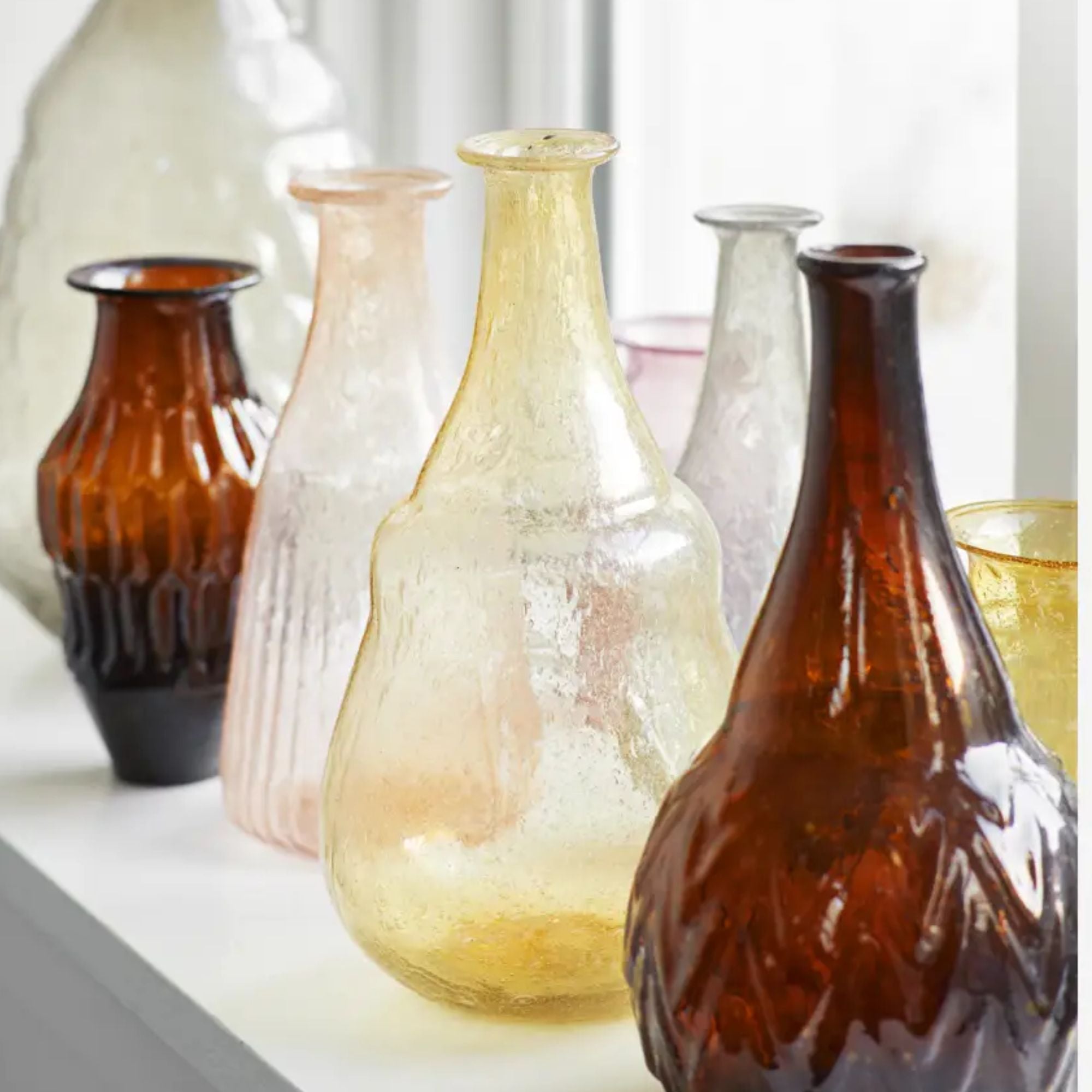 Madam Stoltz, Soliflore bouteille - Pêche