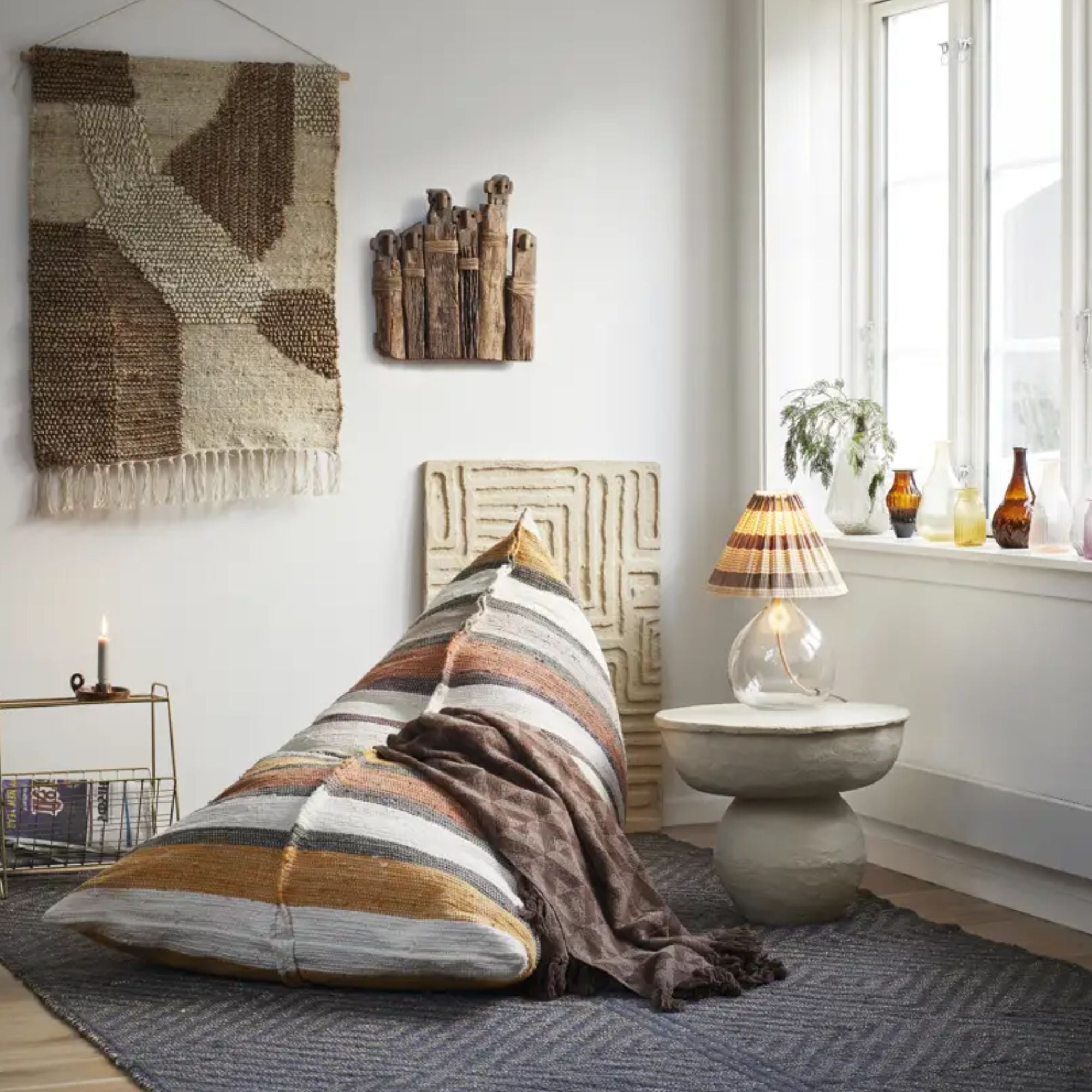 Madam Stoltz, Soliflore bouteille - Pêche