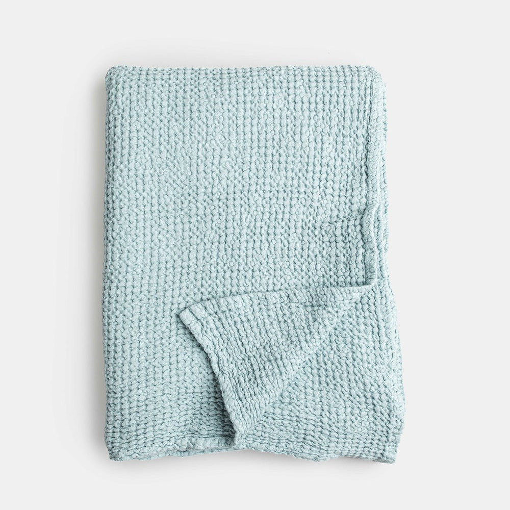 Magic Linen, Couverture gaufrée - Dusty Blue
