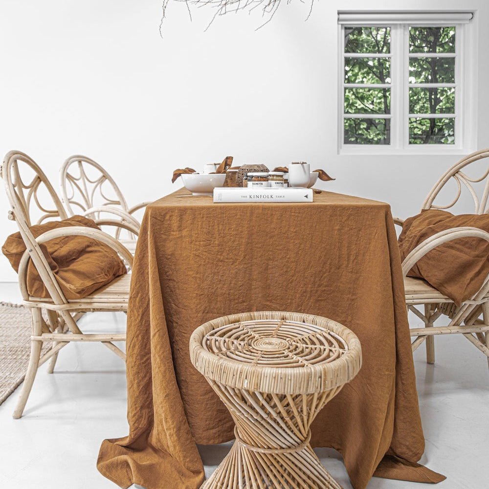 Magic Linen, Nappe en lin 150x250 - Cinnamon