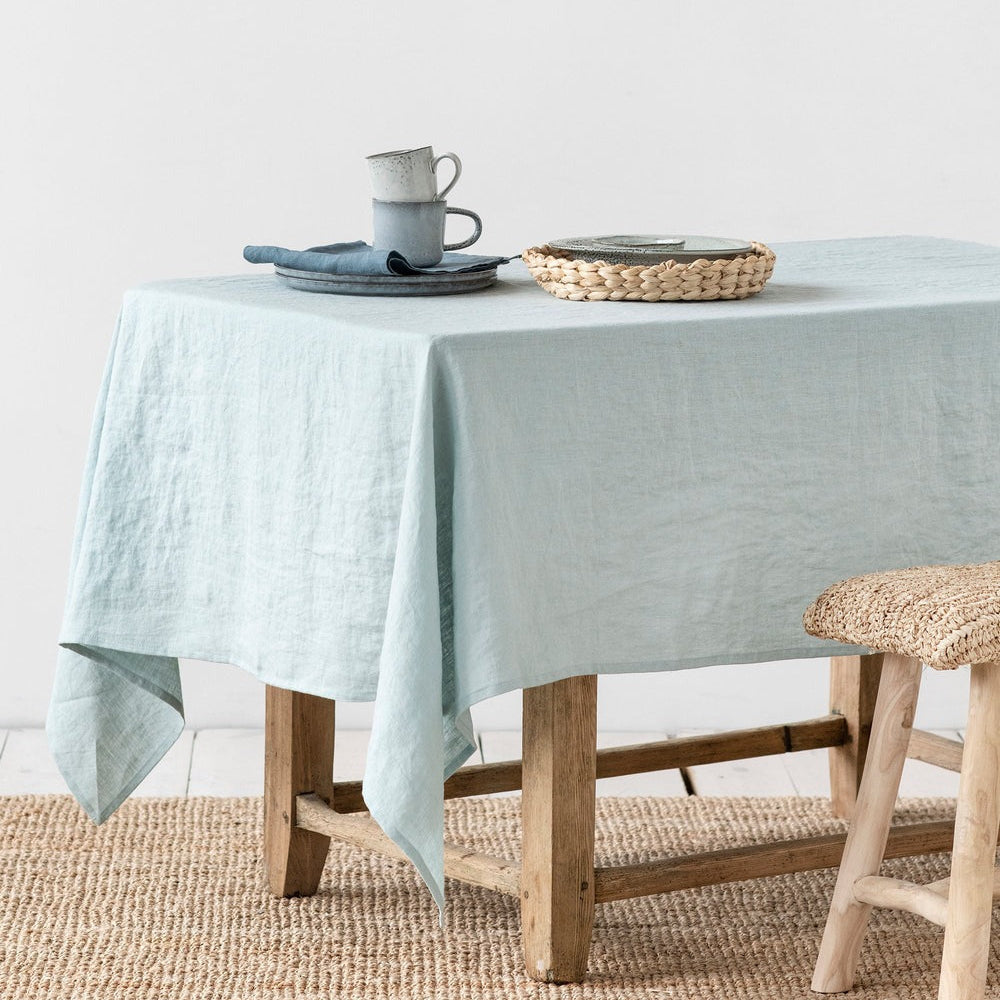 Magic Linen, Nappe en lin 150x250 - Dusty Blue