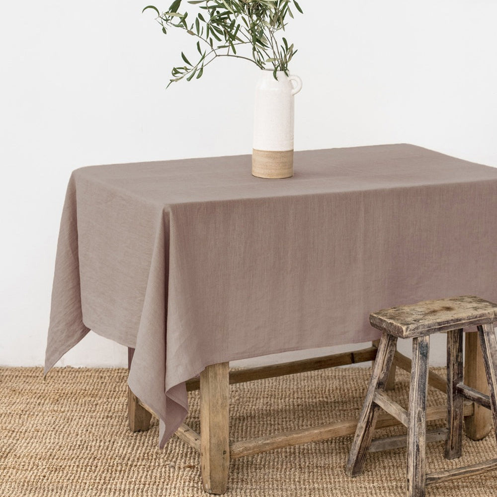 Magic Linen, Nappe en lin 150x250 - Mocha