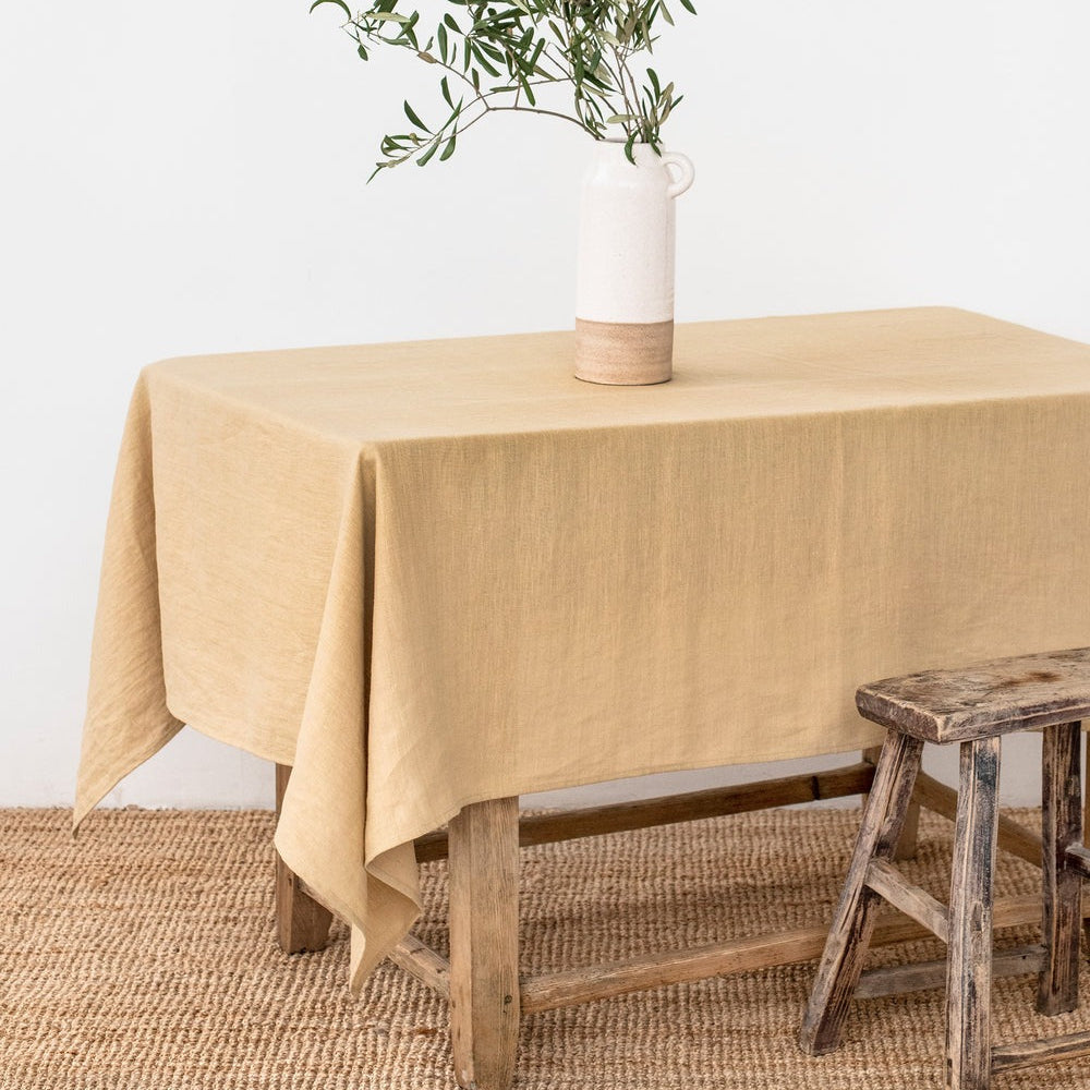 Magic Linen, Nappe en lin 150x250 - Sandy Beige